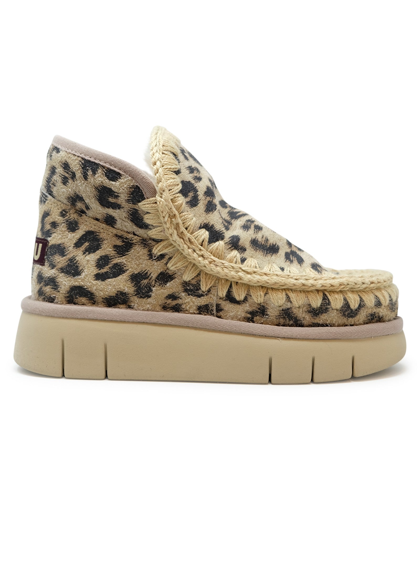 MOU Stylish Leopard Print Sneaker for Women - Cozy Fit