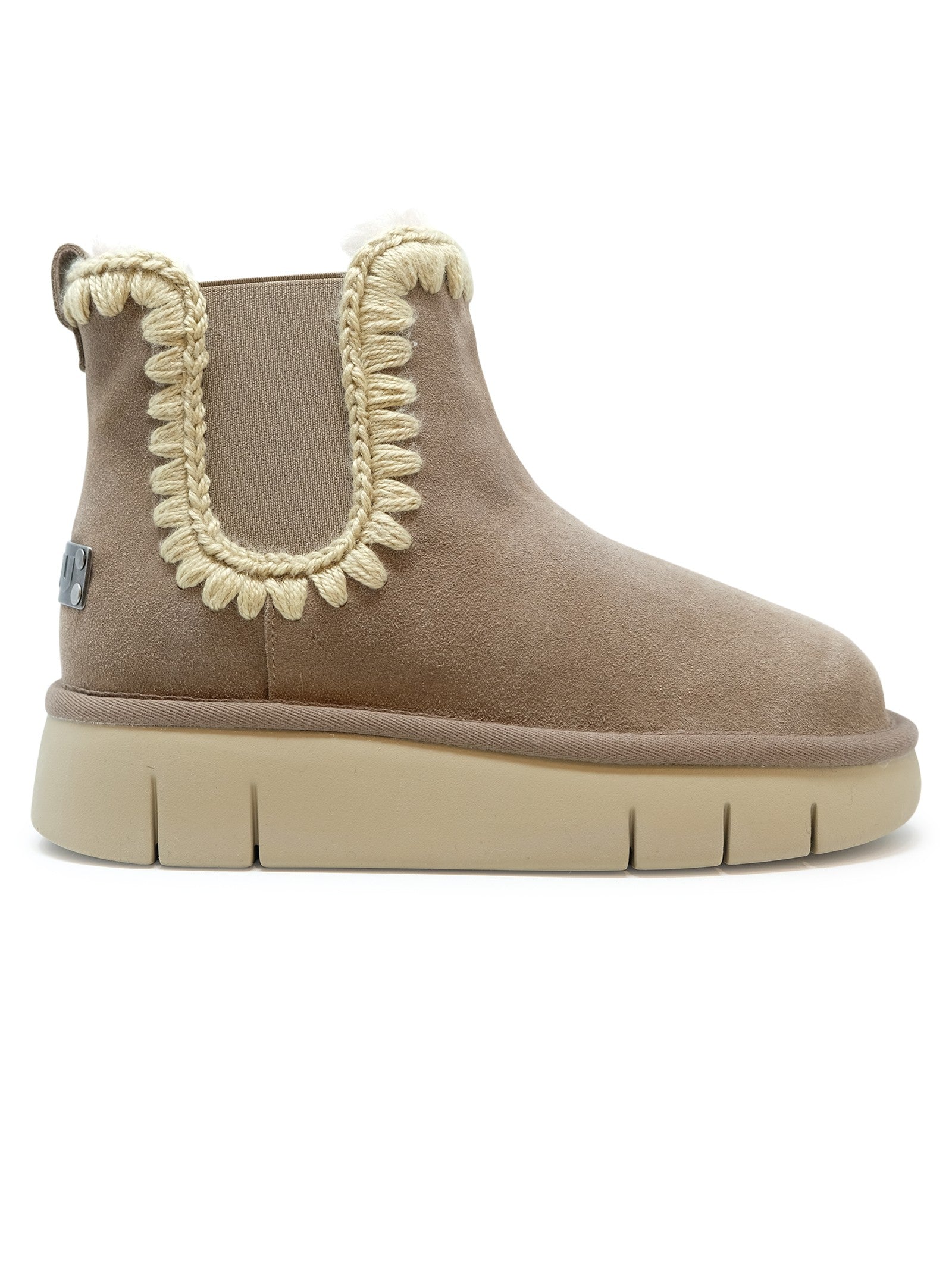 MOU Bounce Chelsea Boots - Suede Elegance