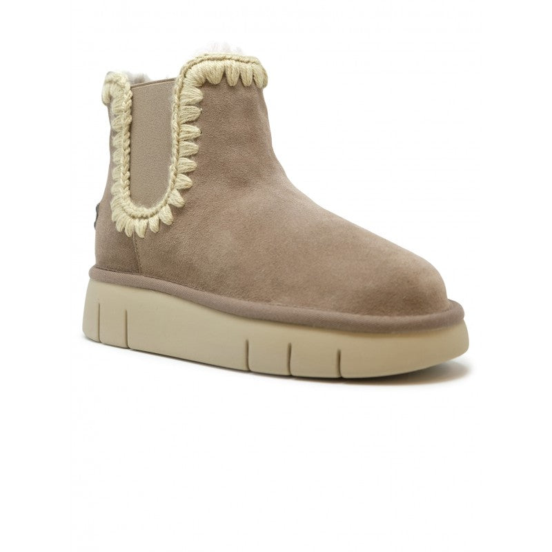 MOU Bounce Chelsea Boots - Suede Elegance