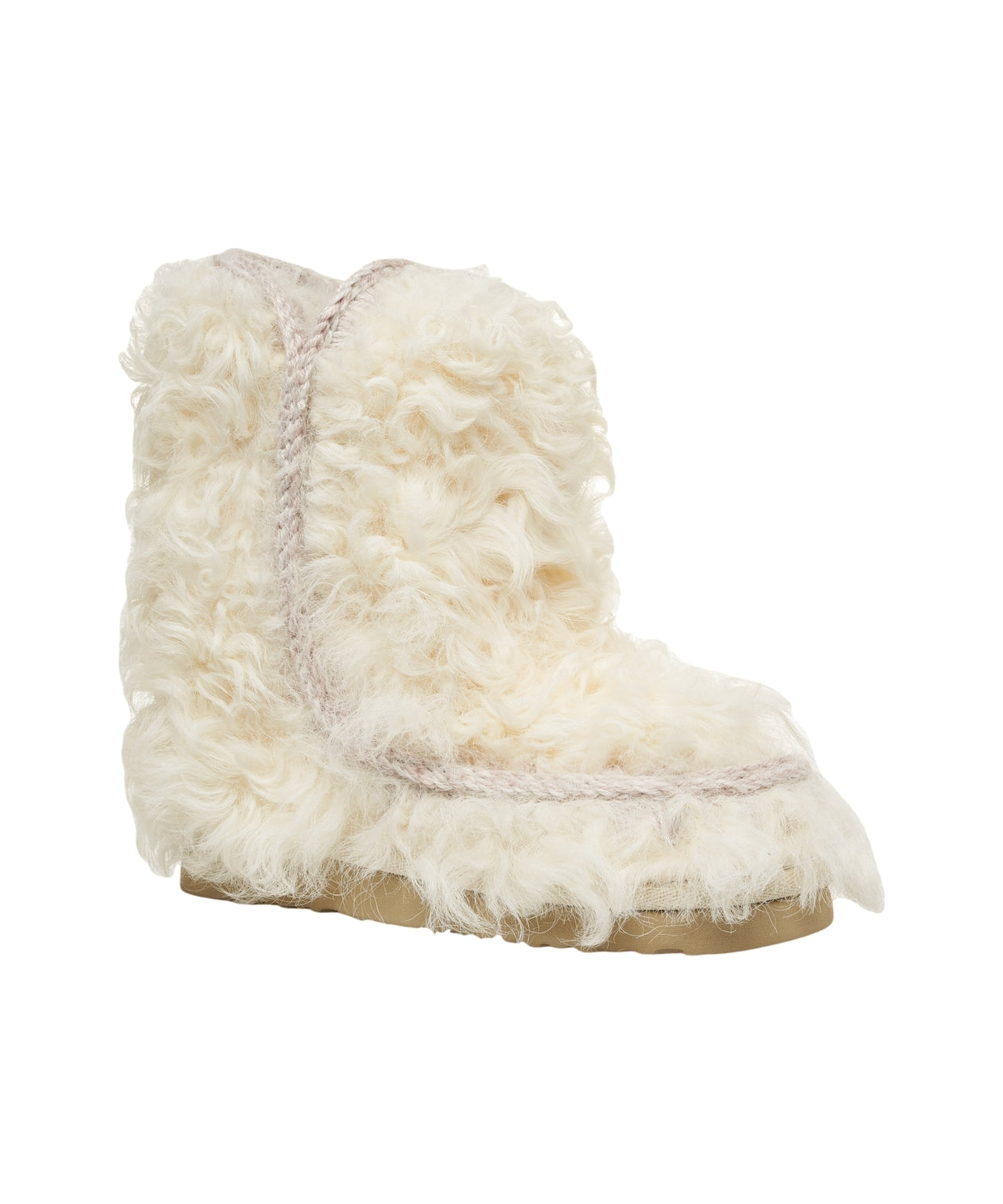 MOU Ankle Boots 'Luxury Lamb Fur Mini'