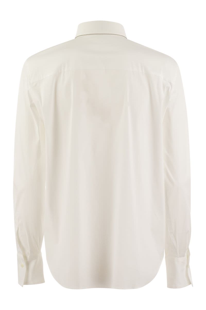 BRUNELLO CUCINELLI Cotton Shirt for Women - FW25 Collection