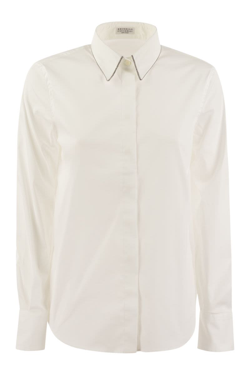 BRUNELLO CUCINELLI Cotton Shirt for Women - FW25 Collection