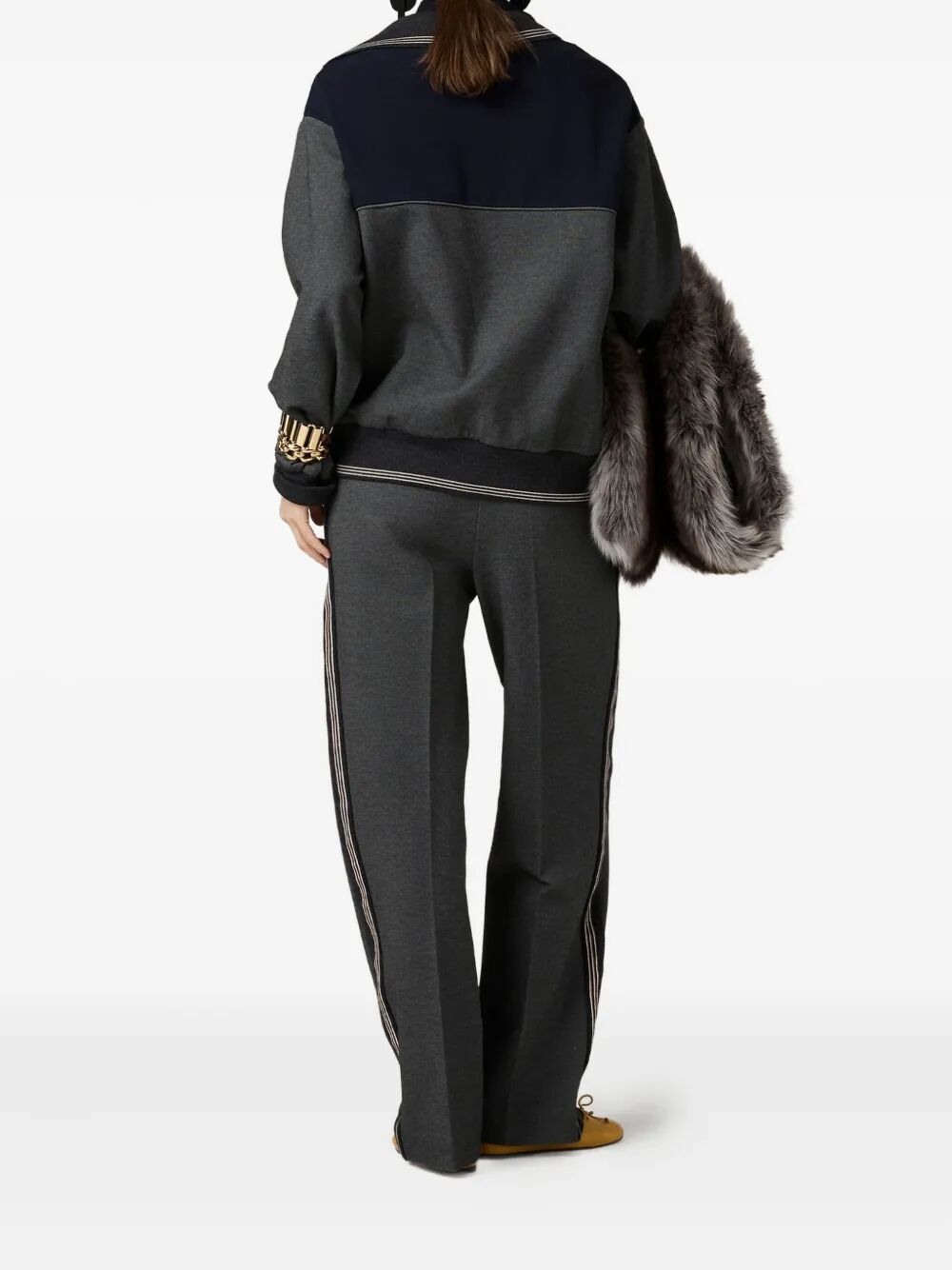 MIU MIU Knit Trousers for Women