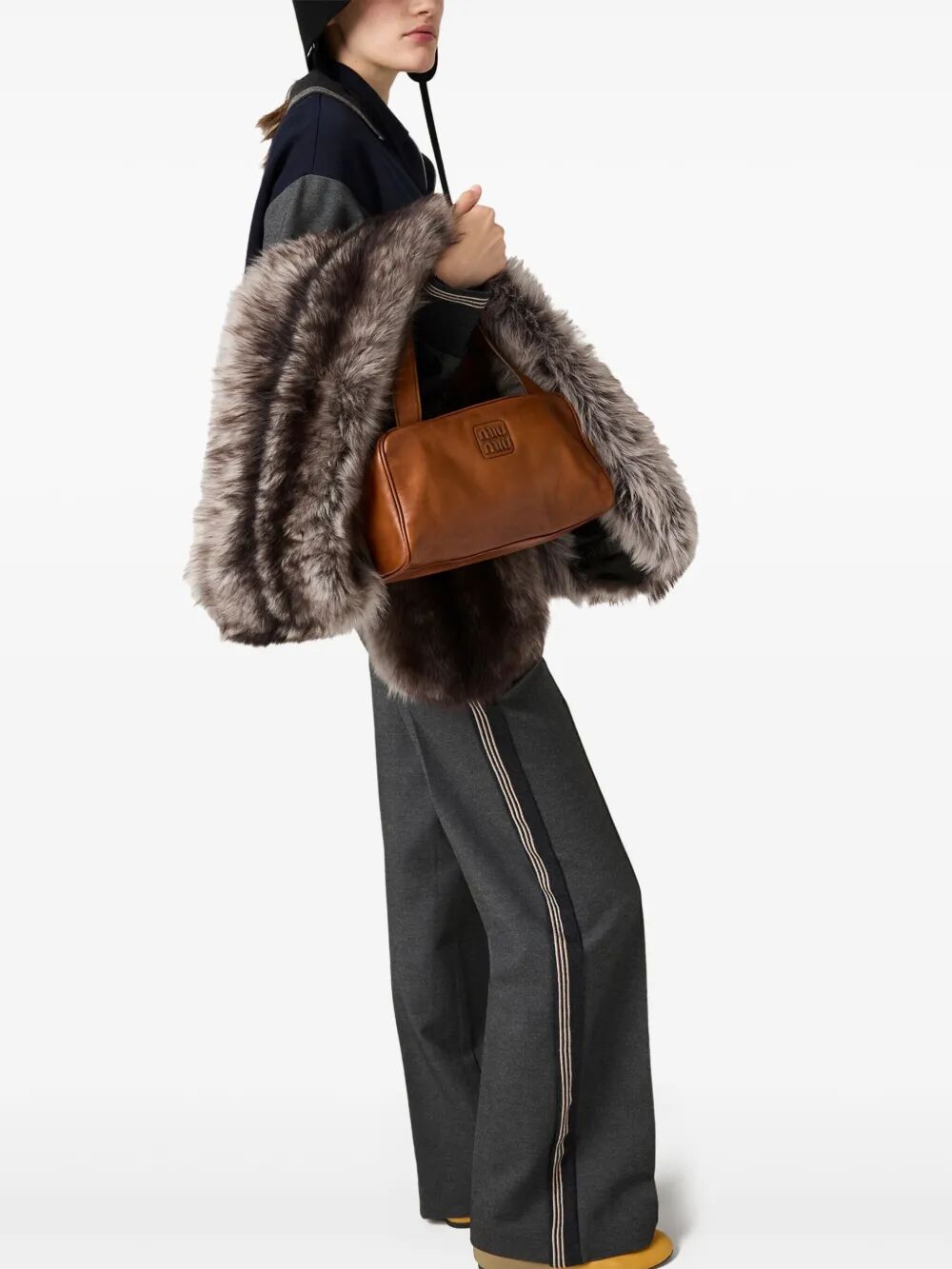 MIU MIU Knit Trousers for Women