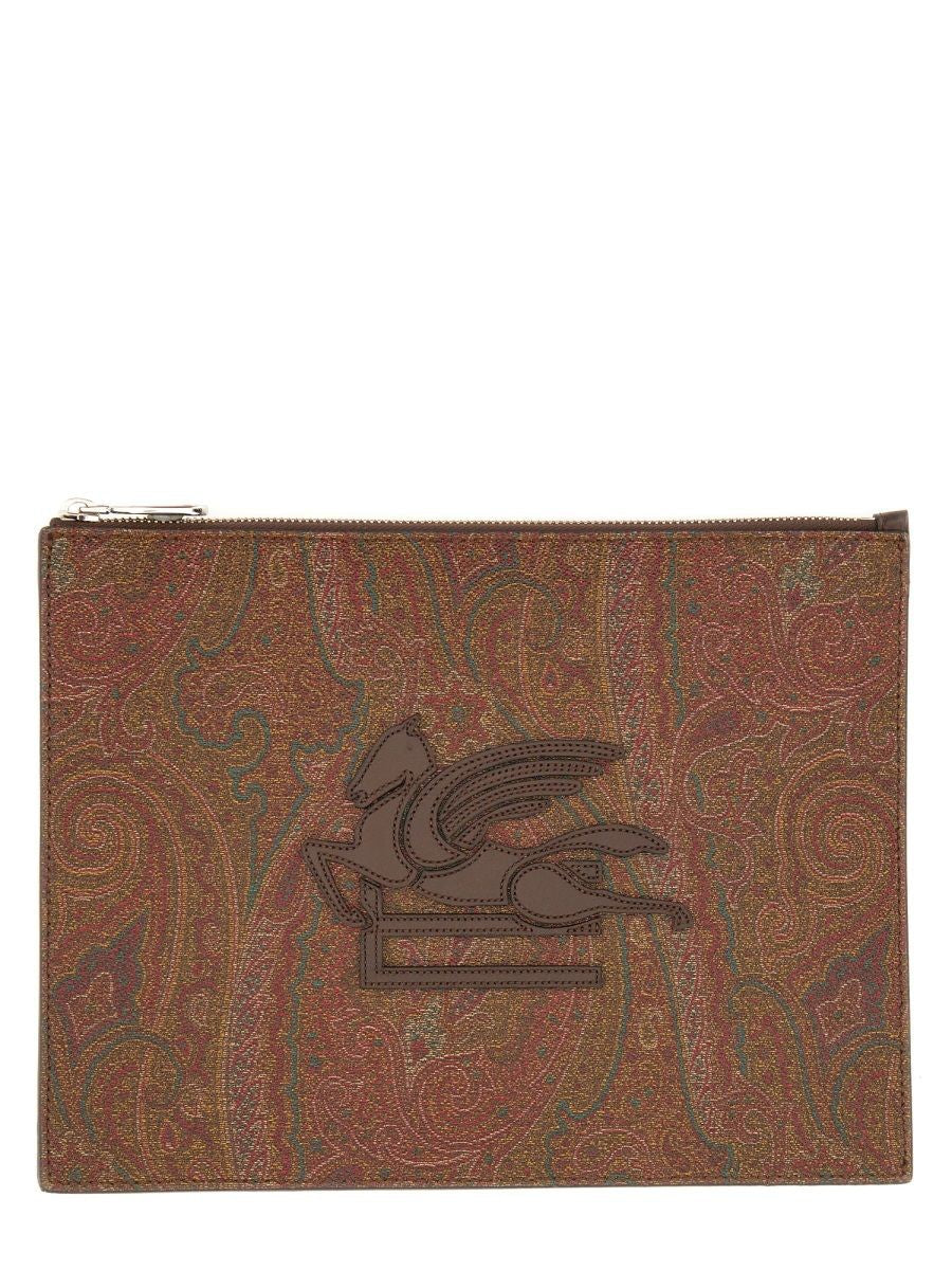 ETRO Multicolour Cotton Handbag for Men - FW25