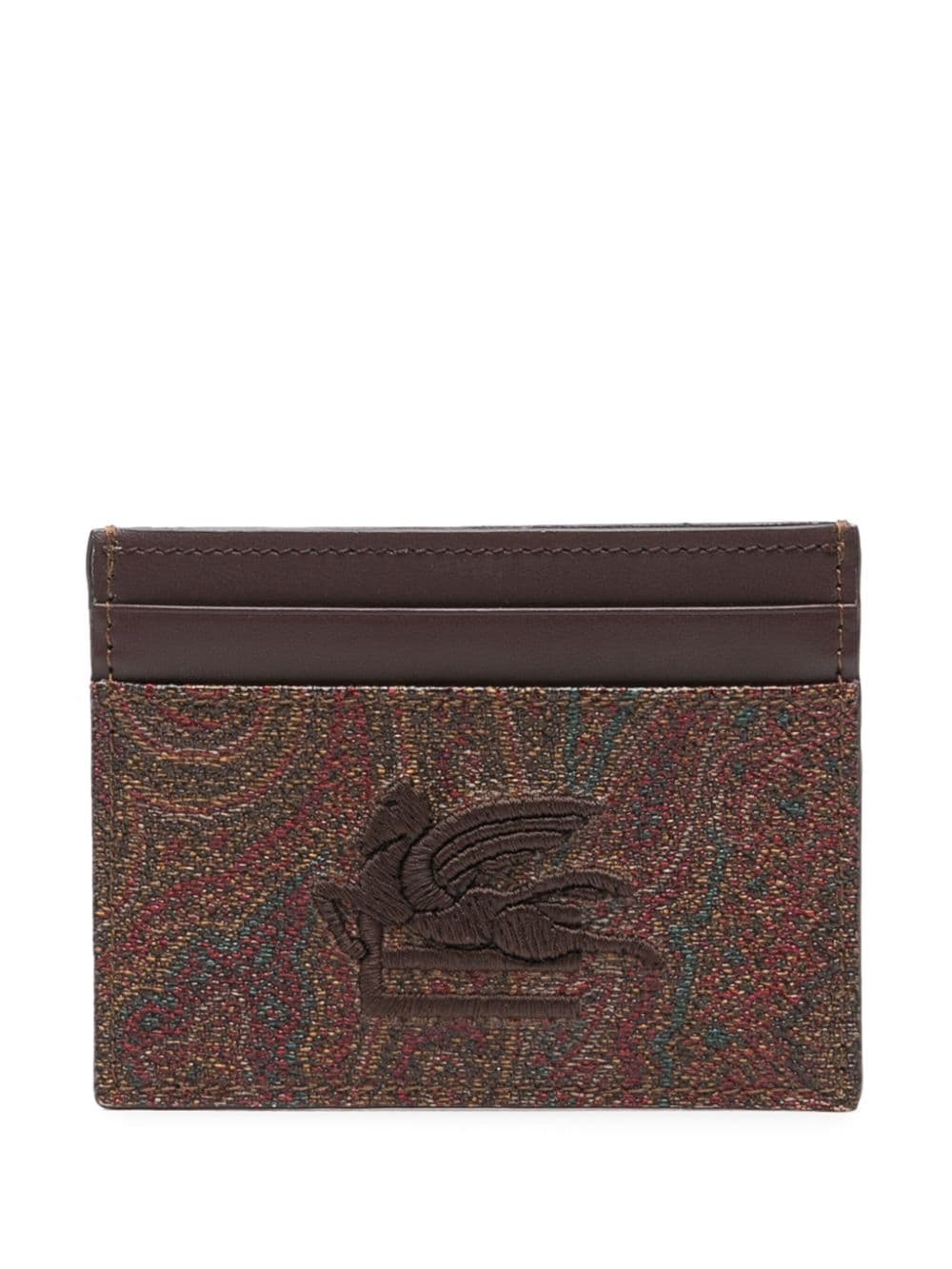 ETRO Paisley Print Card Holder