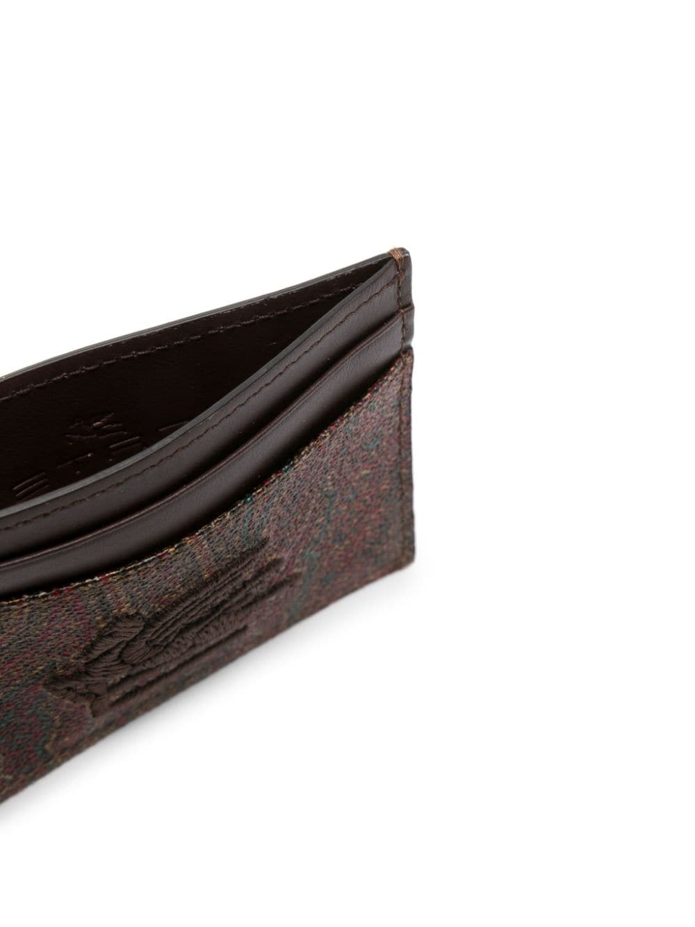 ETRO Paisley Print Card Holder