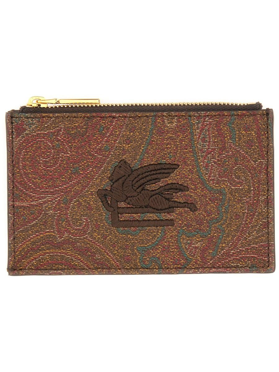ETRO Mini Cotton-Polyester Wallet