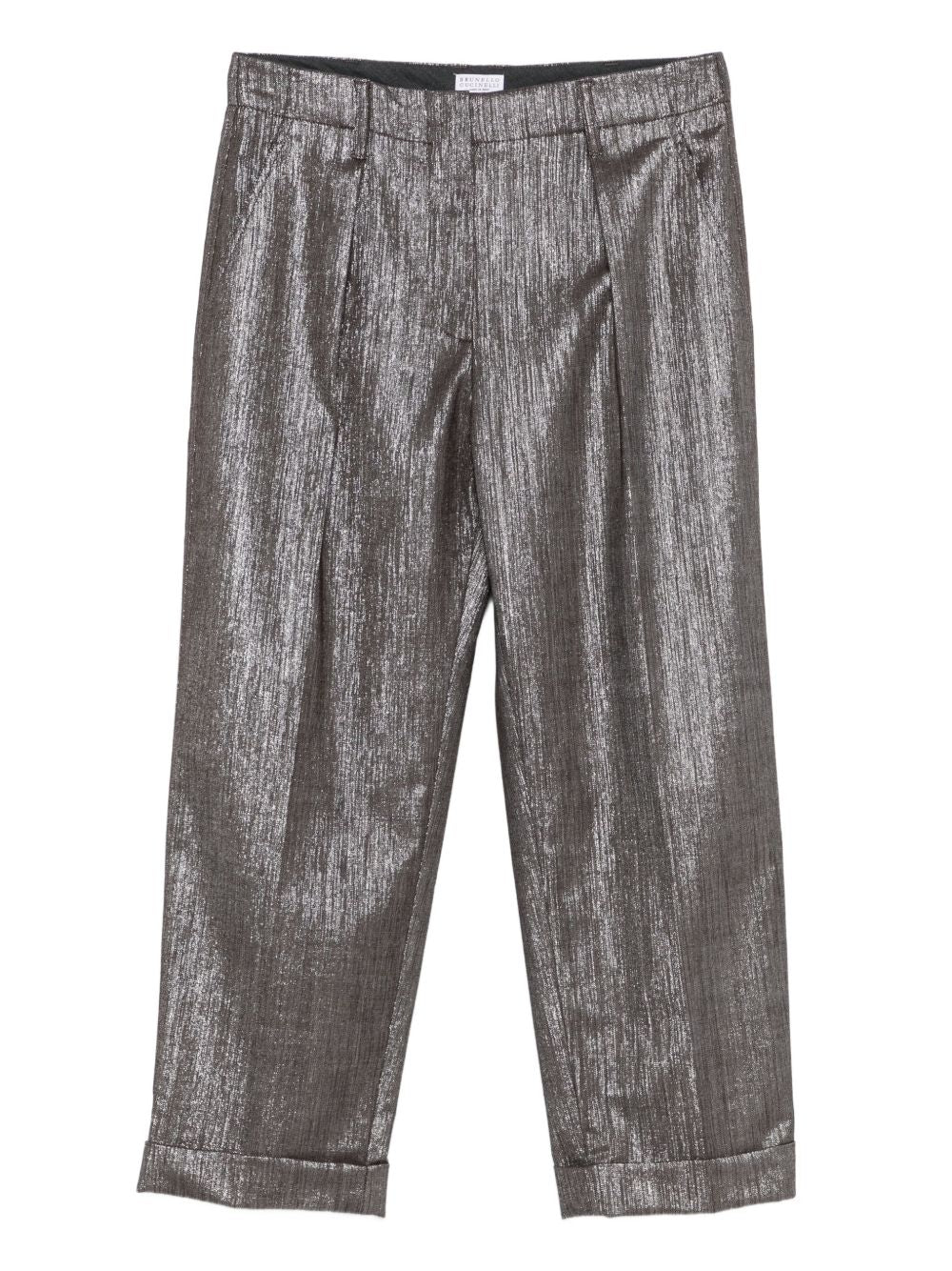 BRUNELLO CUCINELLI Chic Tailored Trousers for Women - FW25 Collection