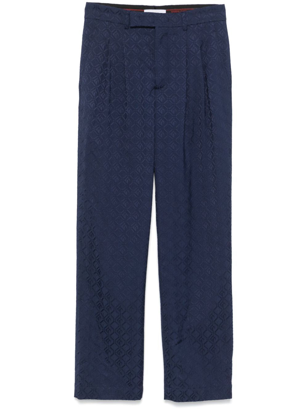 MARINE SERRE Moon Diamond Jacquard Trousers for Men