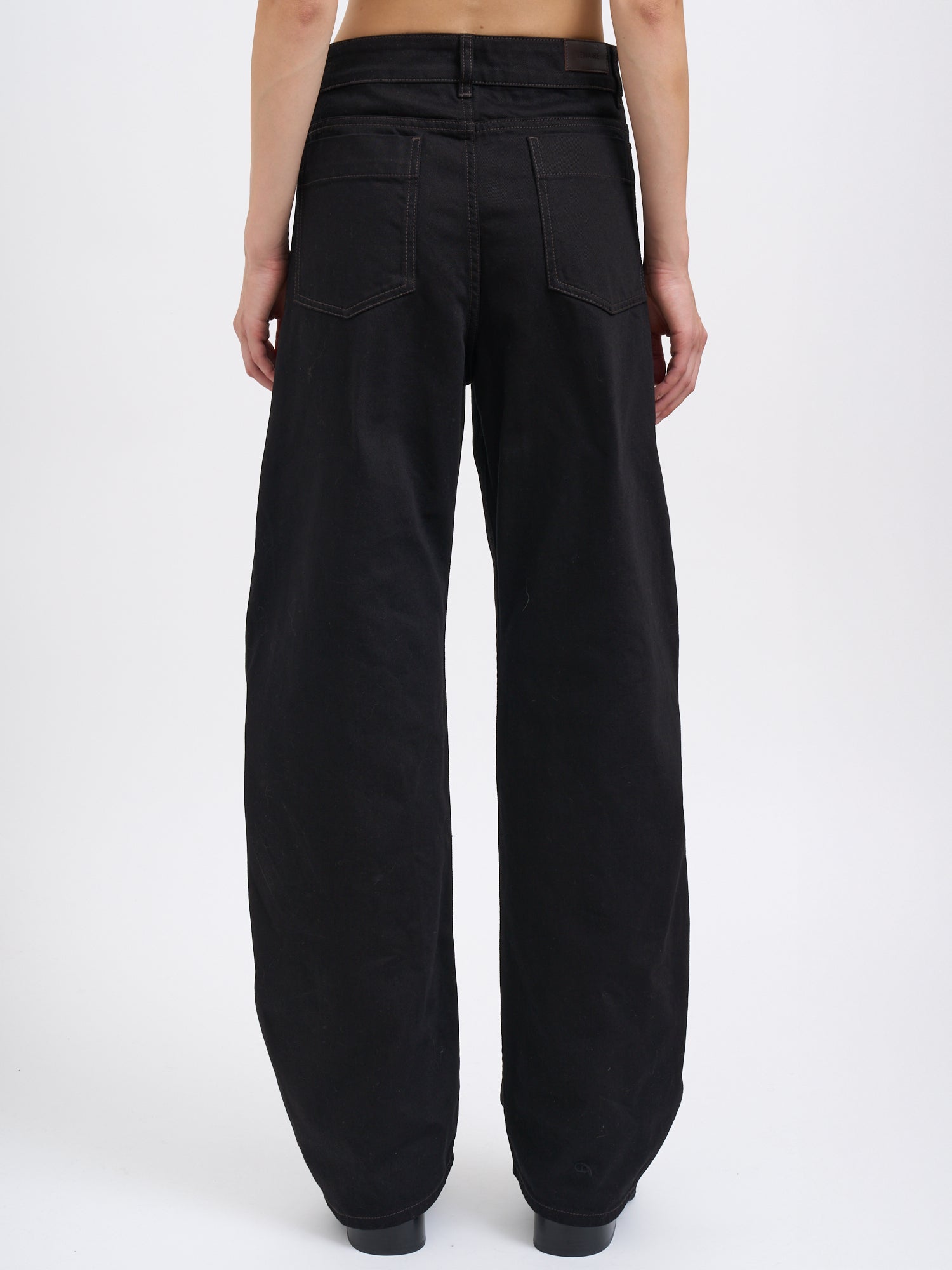 LEMAIRE Curved High-Waisted Pants for Women