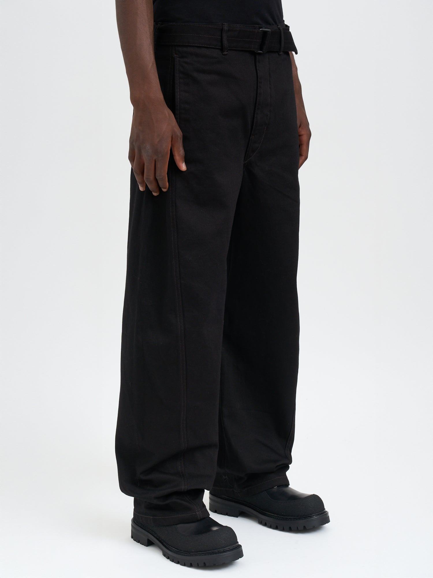 LEMAIRE Twisted Belted Pants