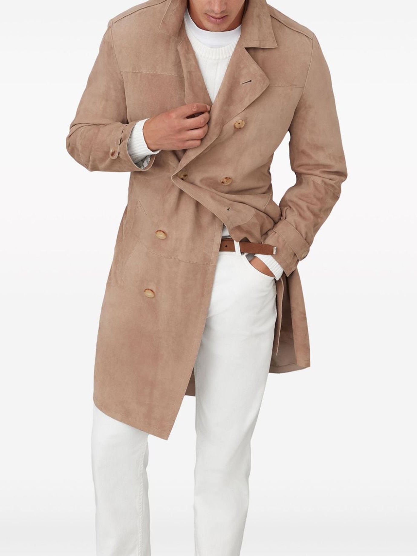 BRUNELLO CUCINELLI Lamb Leather Jacket for Men - FW25 Collection