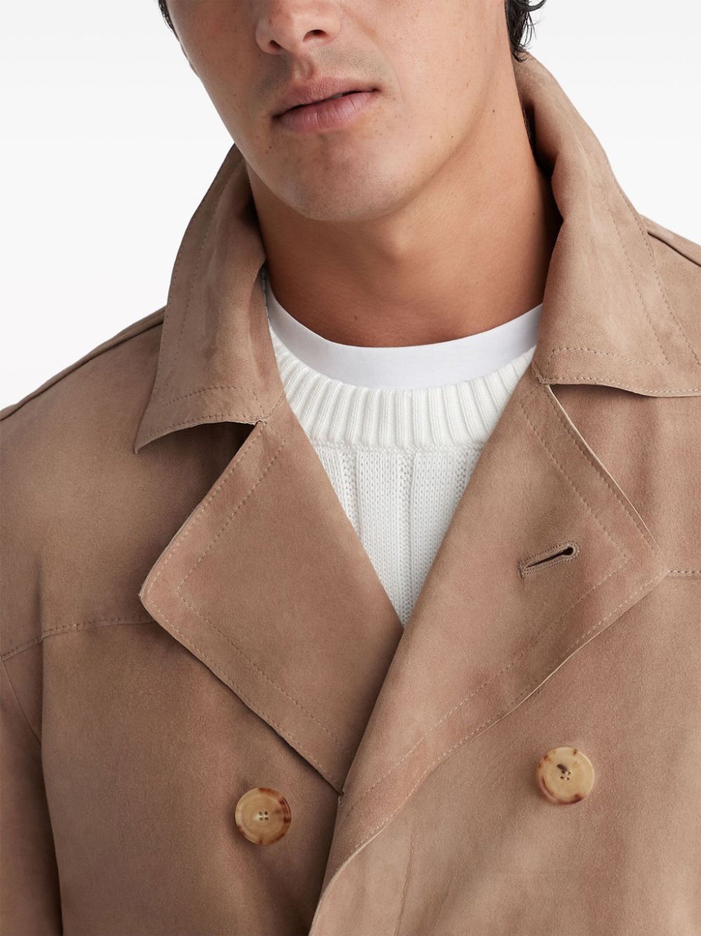BRUNELLO CUCINELLI Lamb Leather Jacket for Men - FW25 Collection