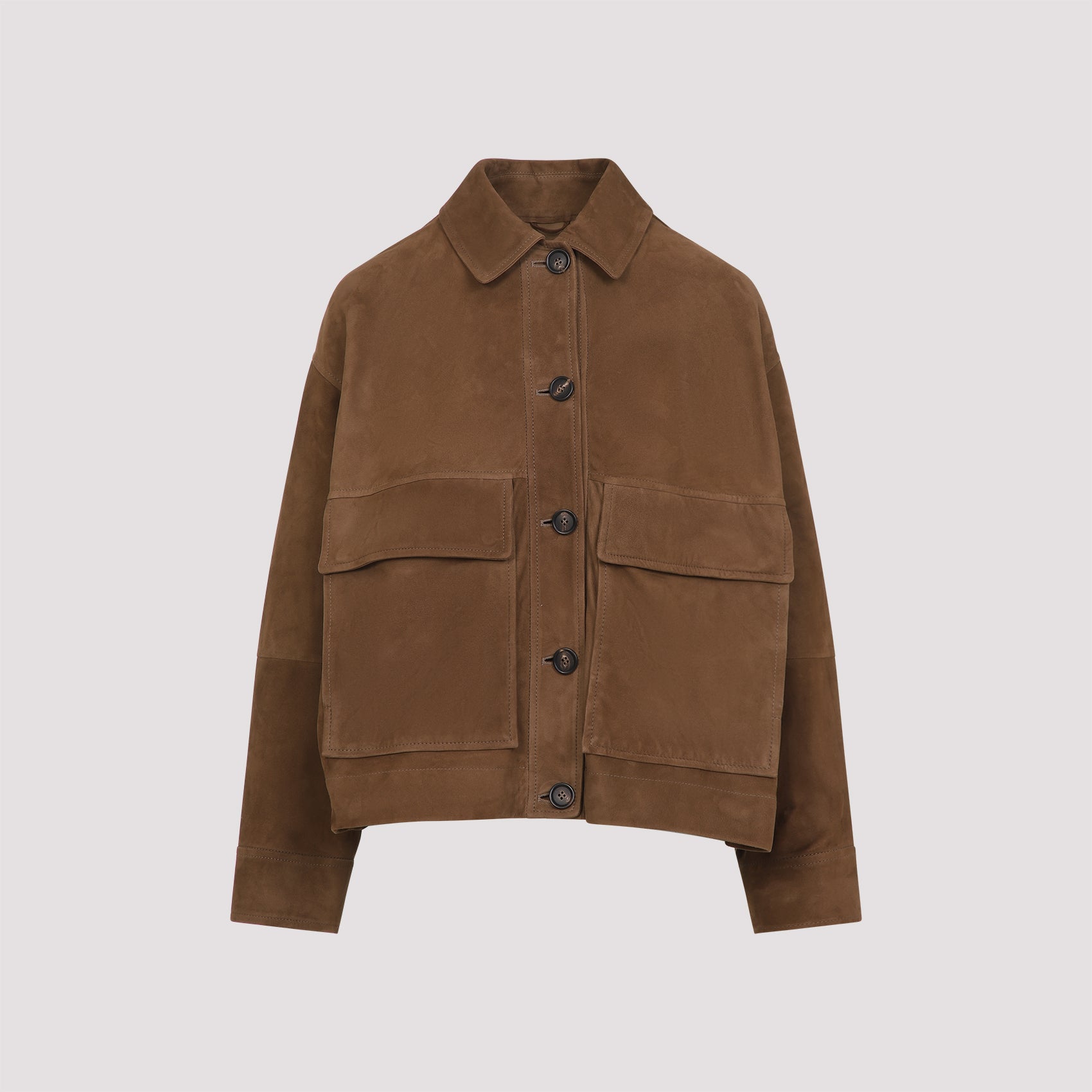 BRUNELLO CUCINELLI Ultimate Suede Jacket for Women - SS25 Collection