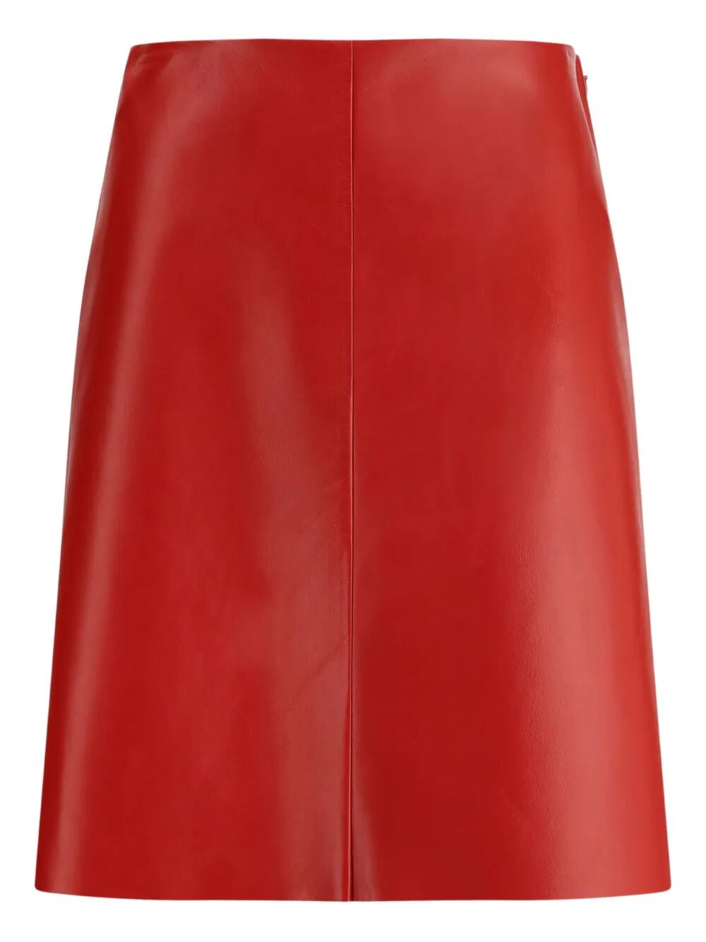 MIU MIU Nappa Leather Skirt - Regular Fit