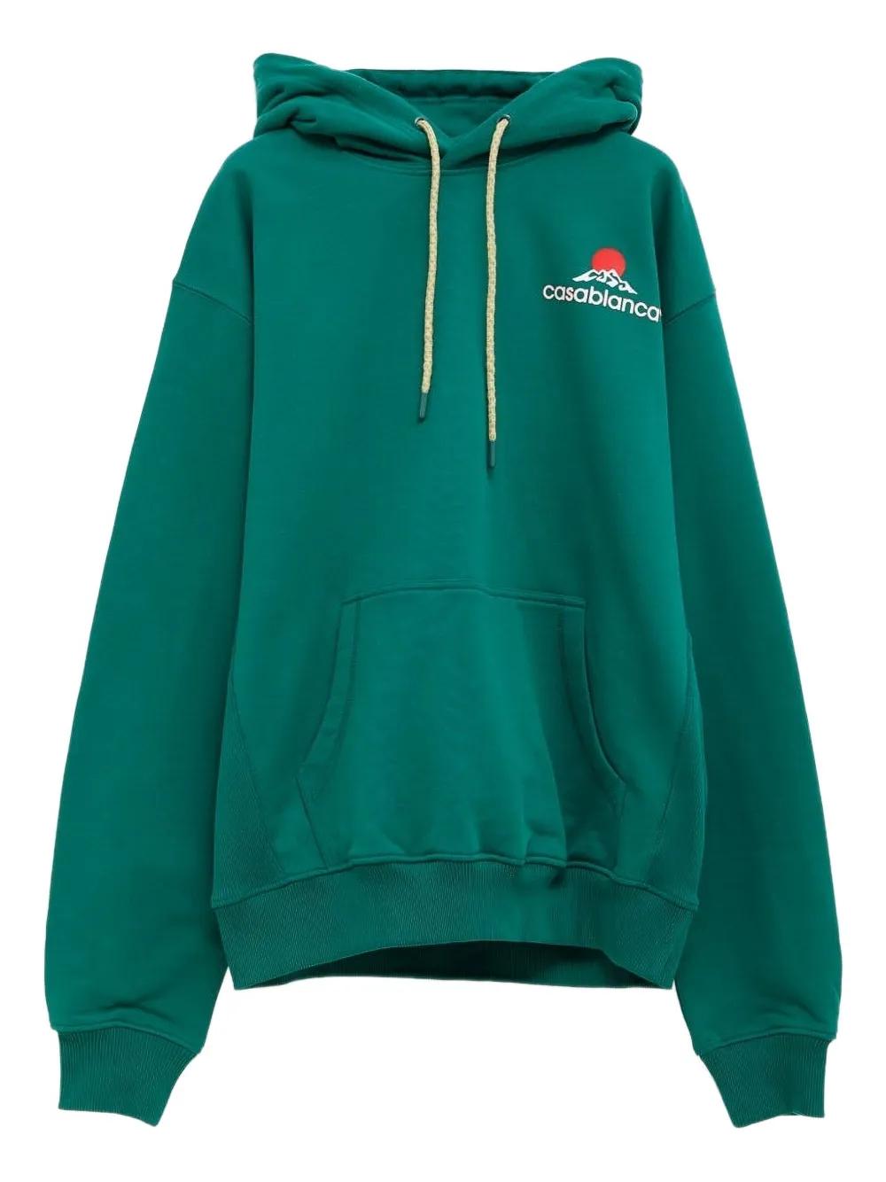 CASABLANCA Logo Print Hoodie - FW25 Edition