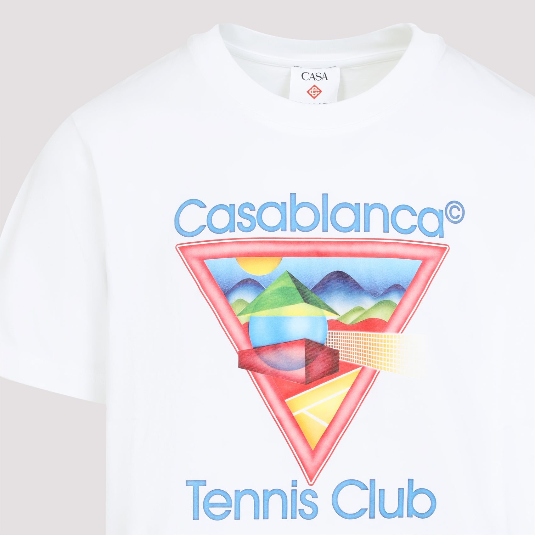 CASABLANCA Tennis Club Icon T-Shirt - FW25