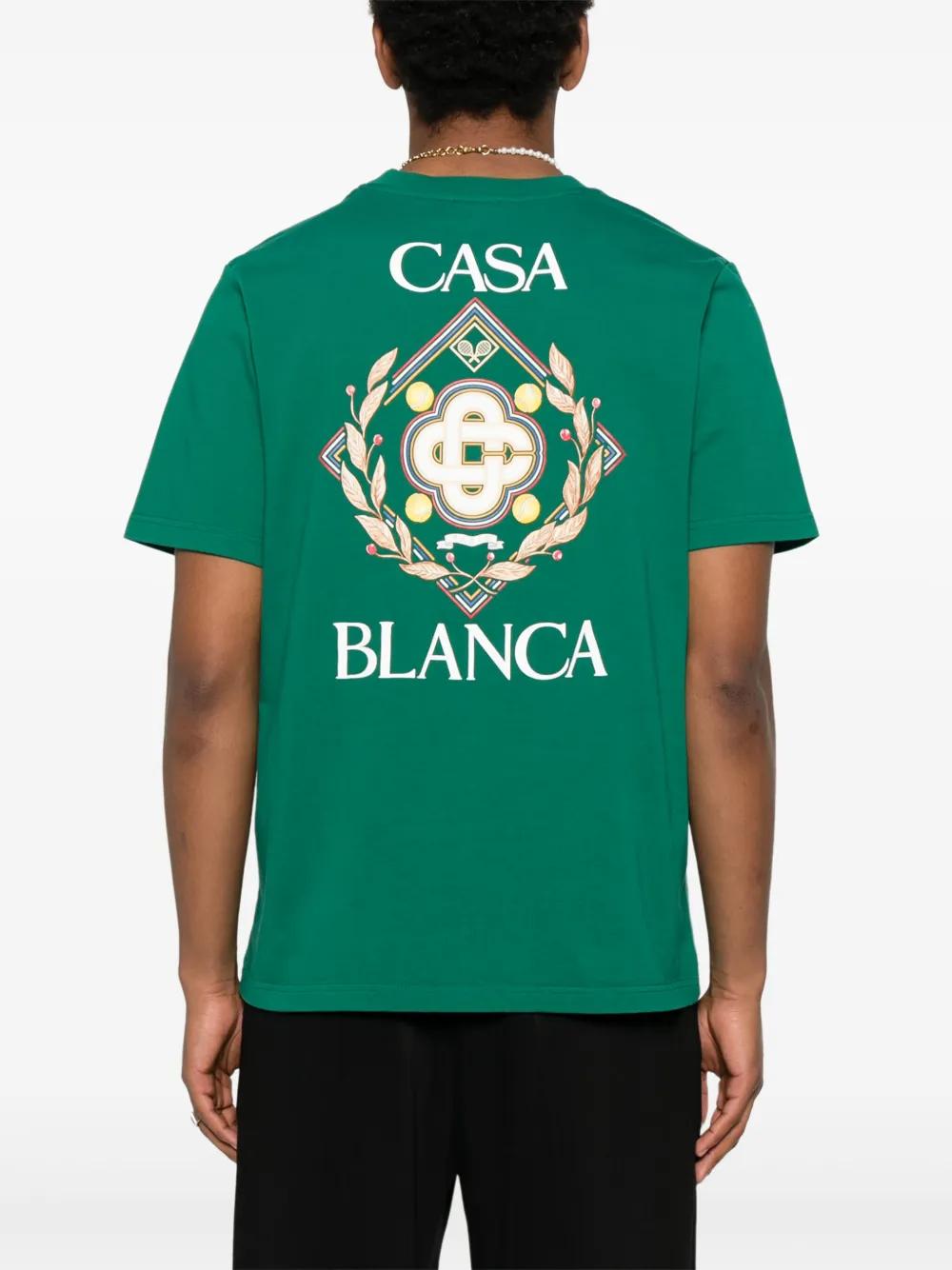 CASABLANCA Championship Diamond Tee - Men's FW25 Collection