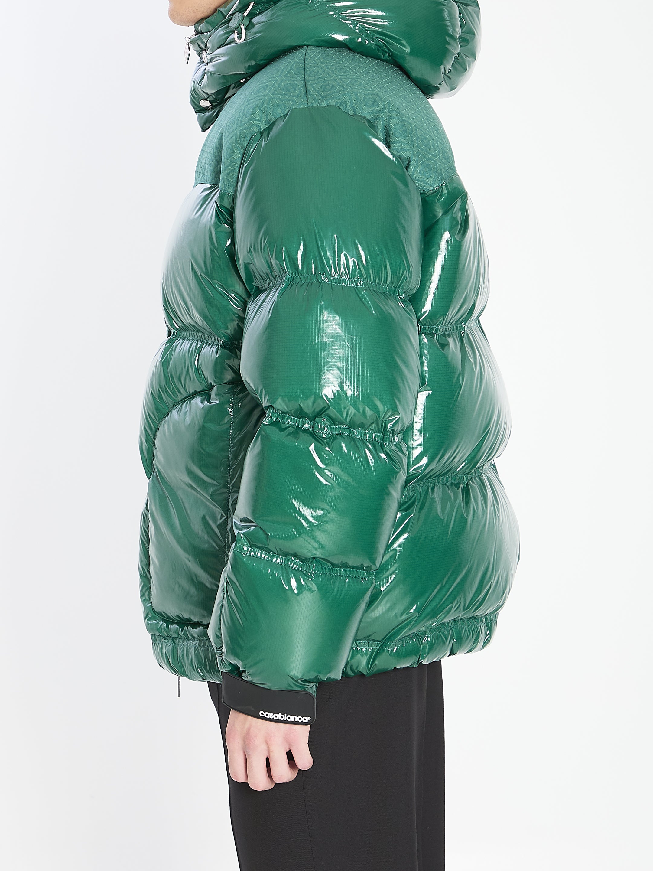 CASABLANCA Men's Nylon Down Jacket - Size L