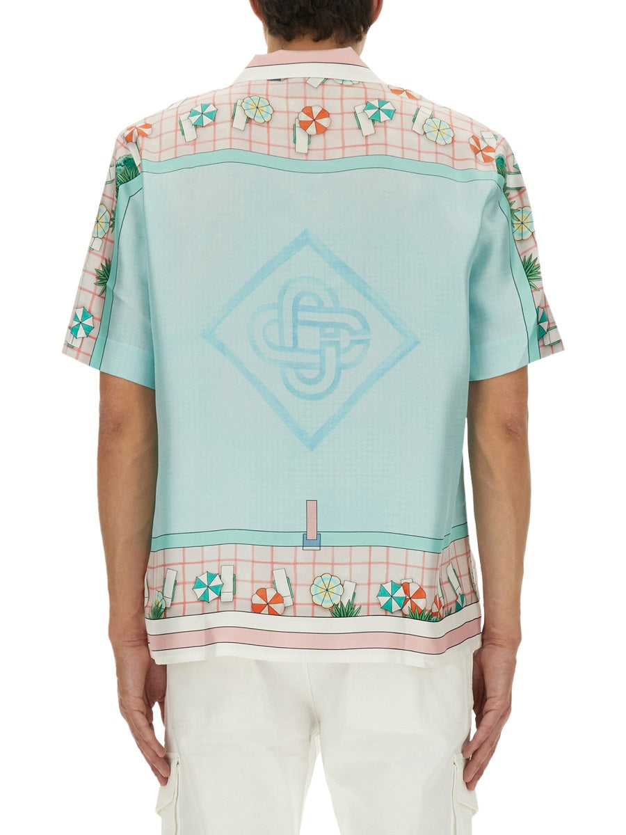 CASABLANCA Multicolour Silk Shirt
