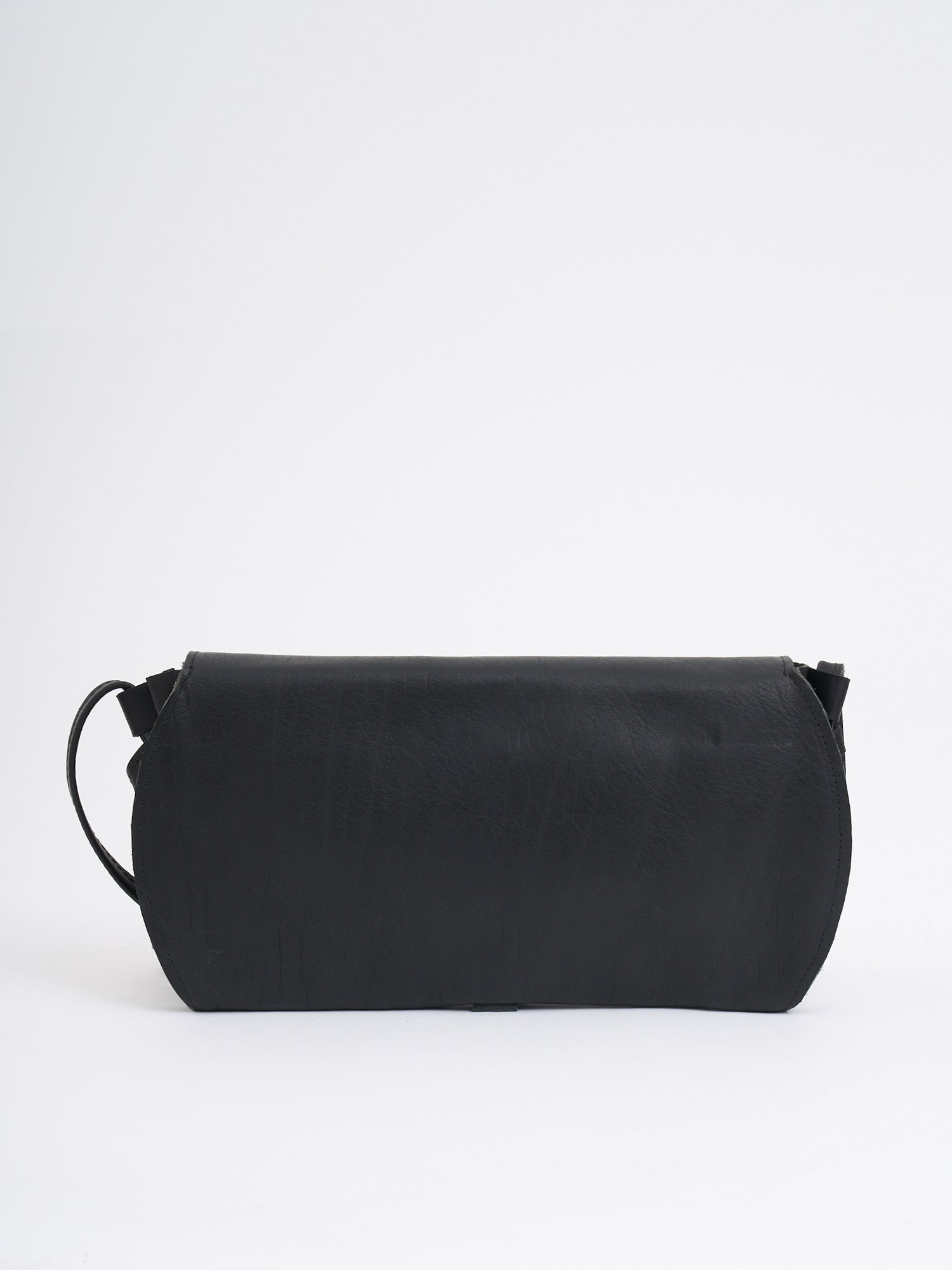 VALENTINA BANELLA Mini Hook Leather Clutch with Shoulder Strap - Perfect for Any Occasion