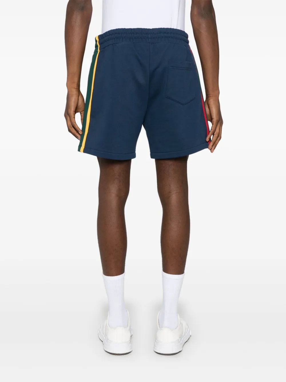 CASABLANCA Colourblock Panel Sweatshorts - Mini Length