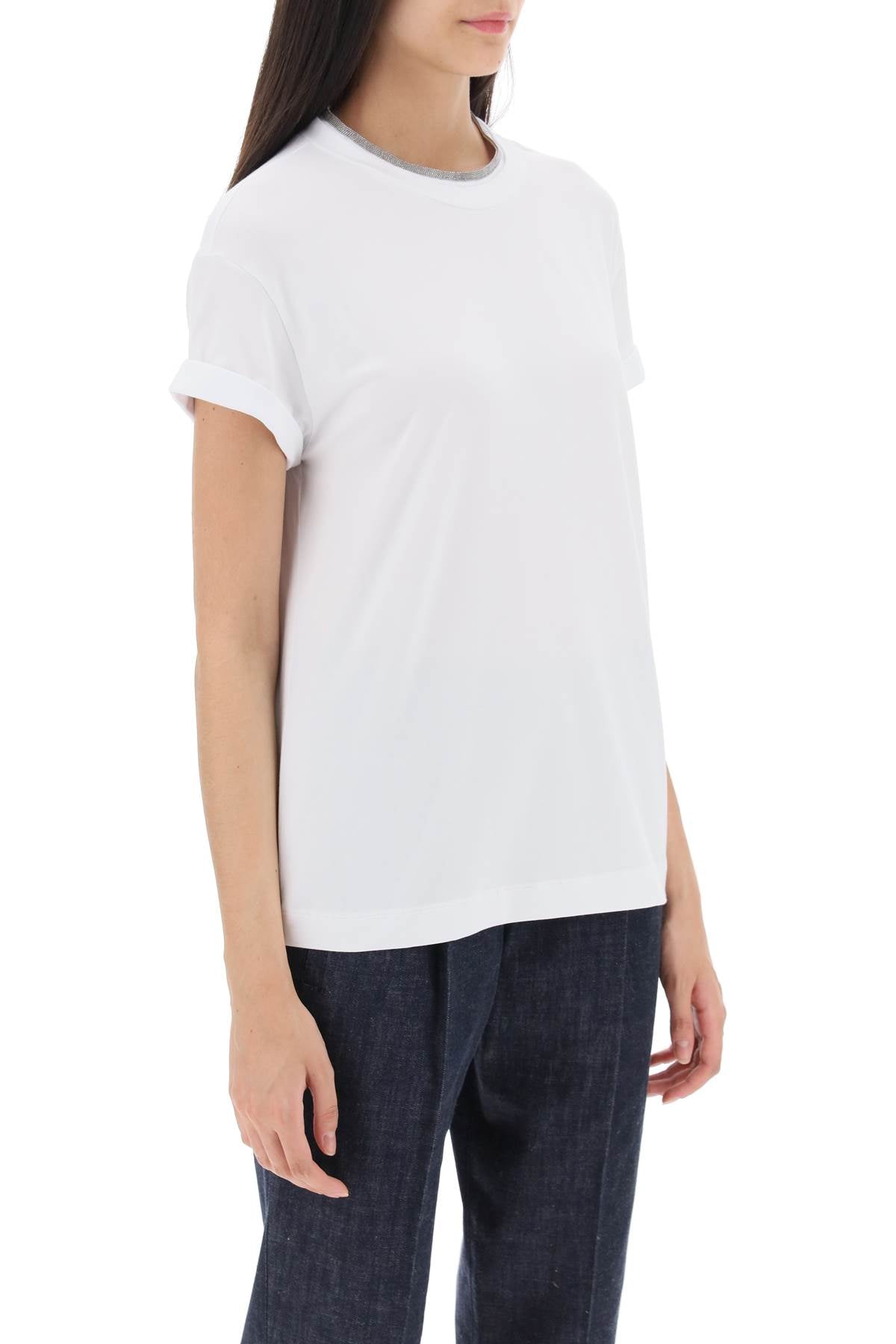 BRUNELLO CUCINELLI Cotton T-Shirt for Women