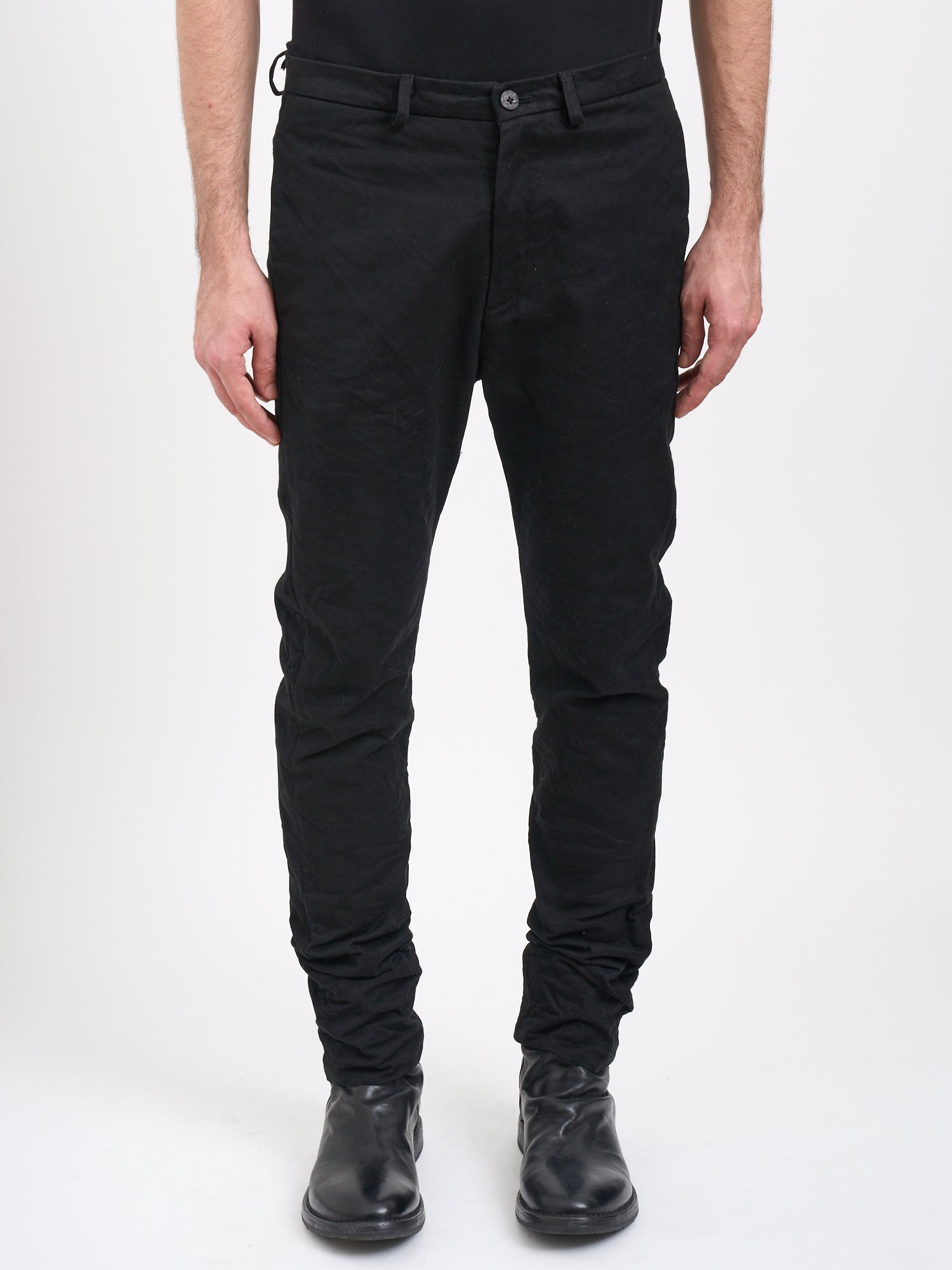 POEME BOHEMIEN Regular Cotton Trousers Size 48 for Men