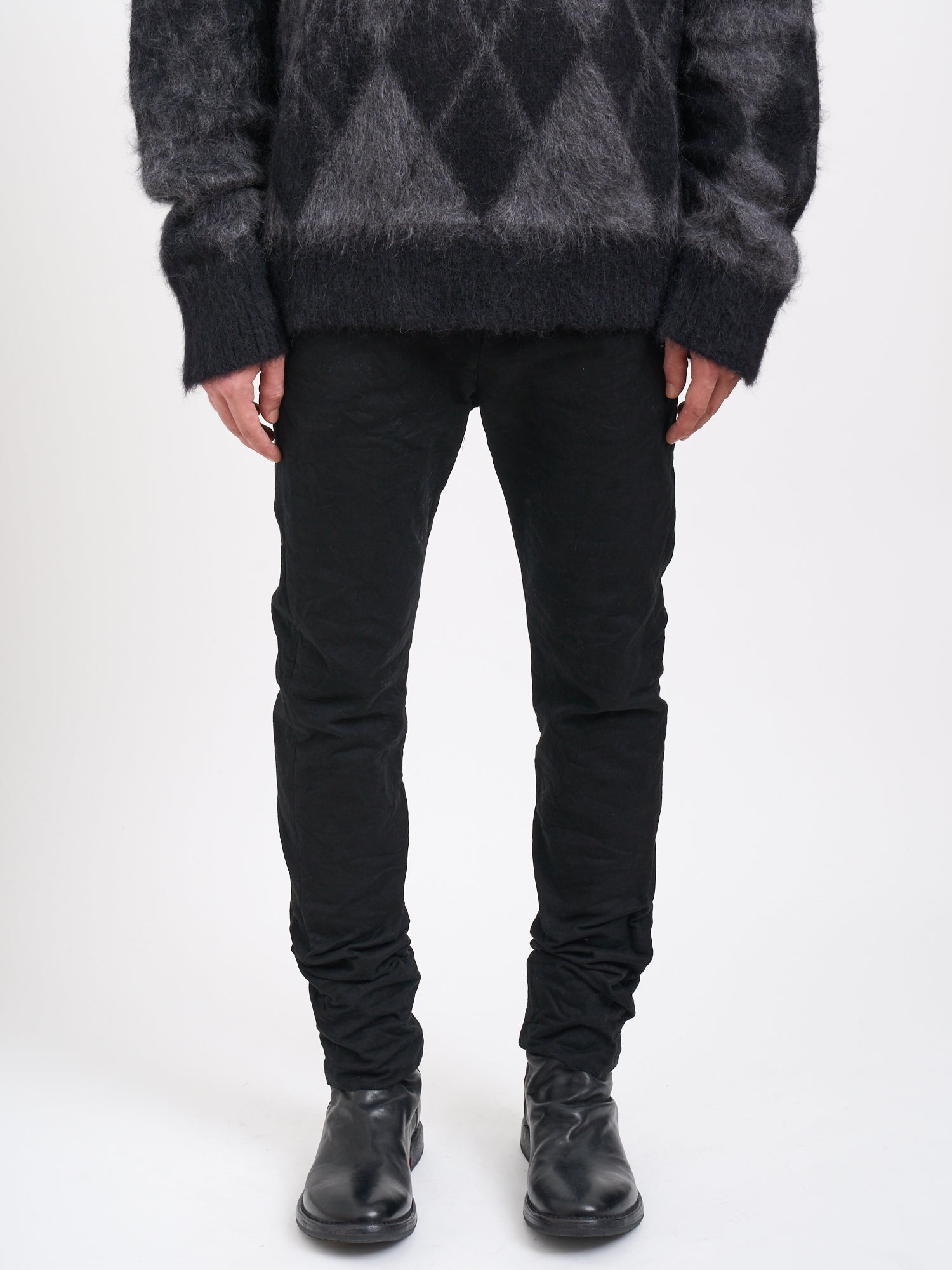 POEME BOHEMIEN Regular Cotton Trousers Size 48 for Men