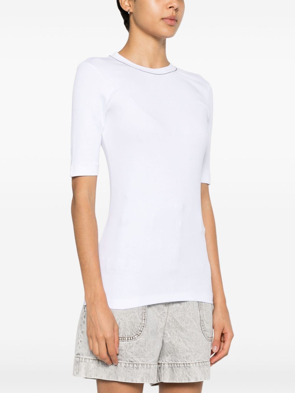 BRUNELLO CUCINELLI Classic Cotton T-Shirt for Women