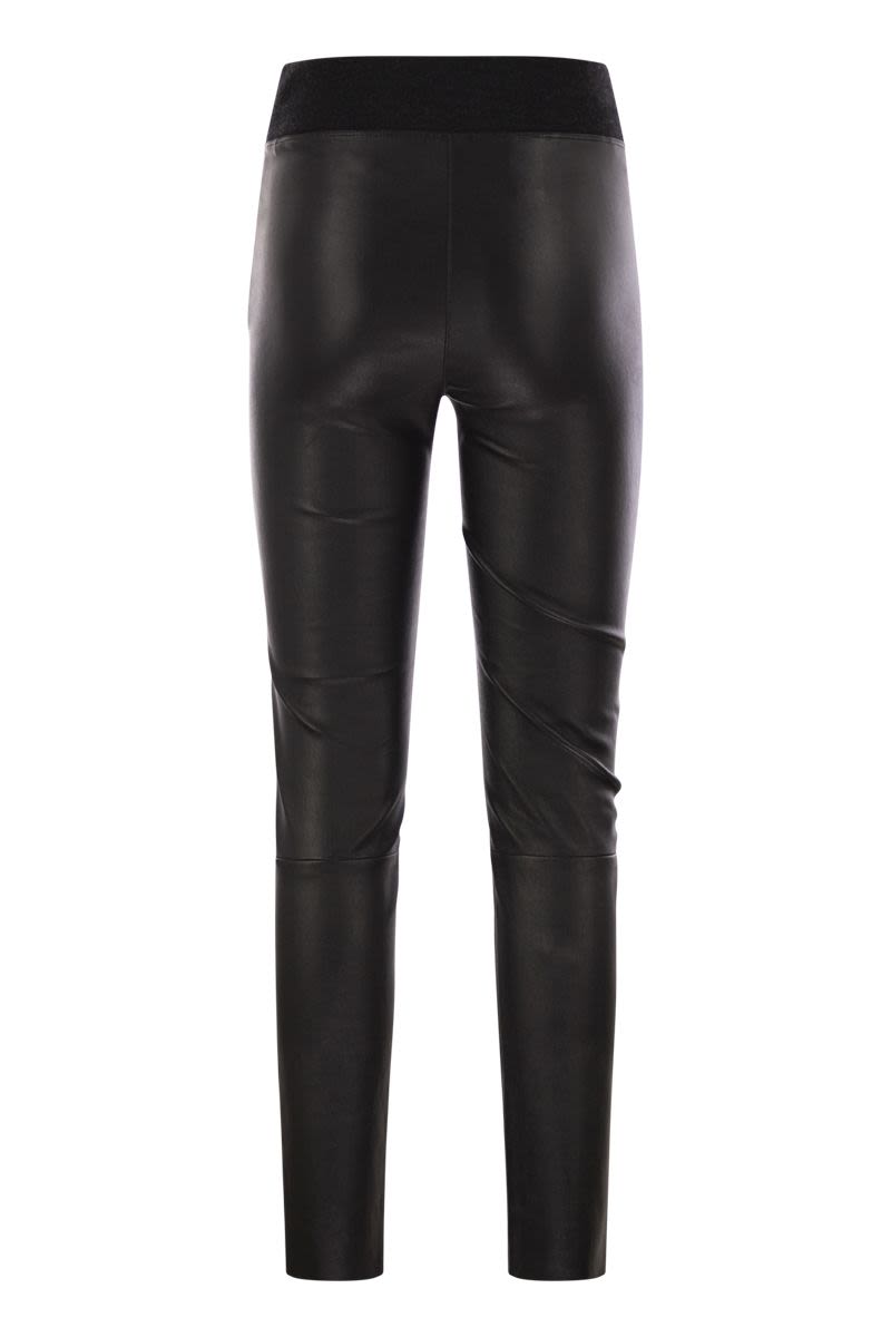 BRUNELLO CUCINELLI Stretch Nappa Leggings for Women