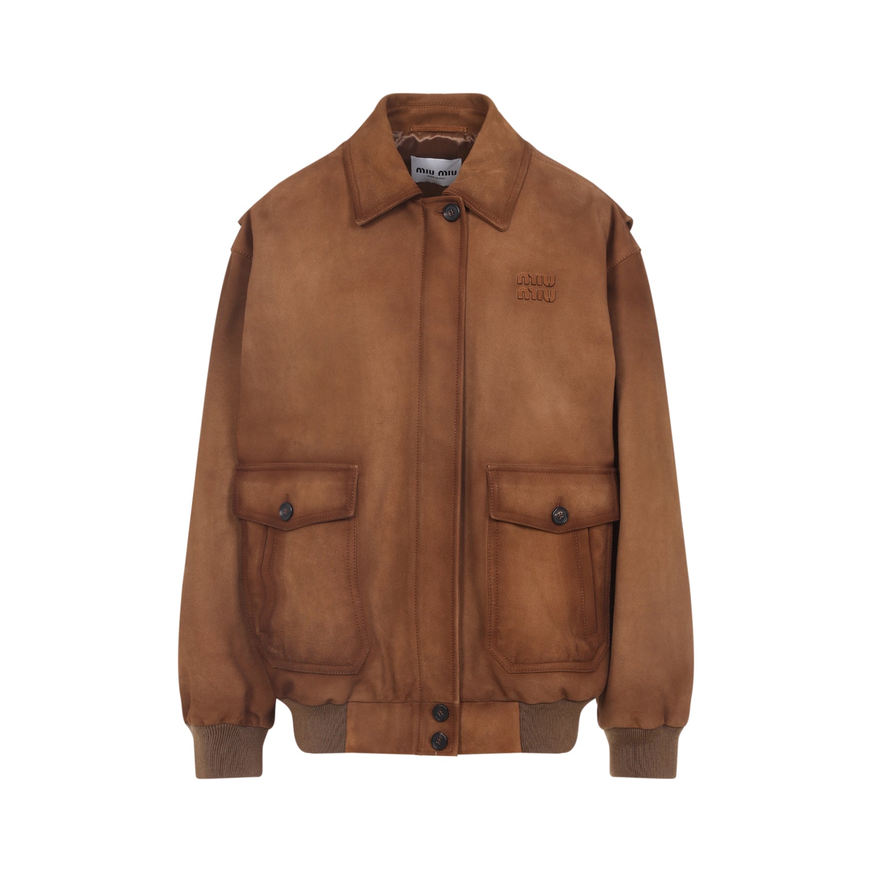 MIU MIU Lamb Leather Jacket for Women