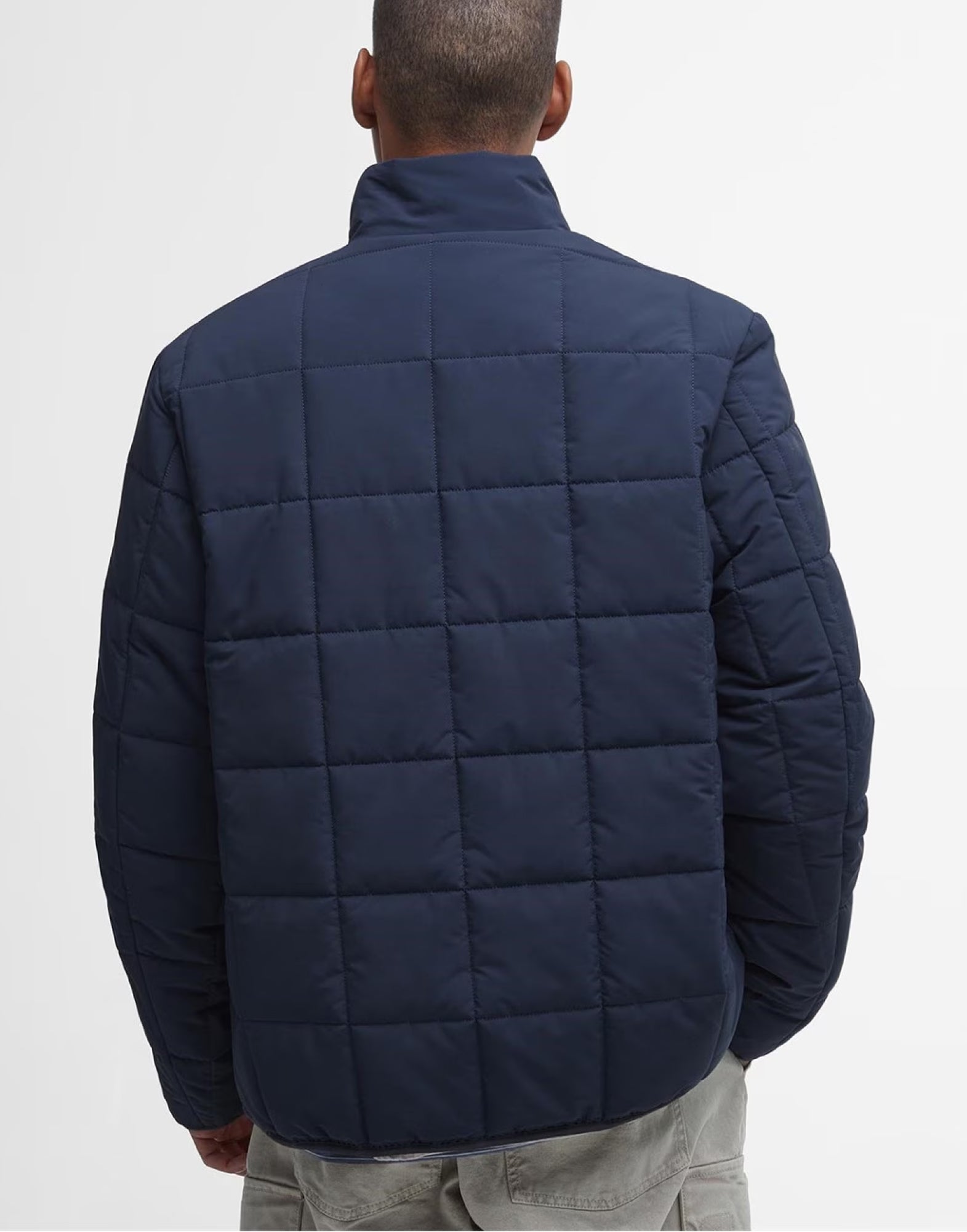 BARBOUR Men's Quilted Jacket with Button Fastening
