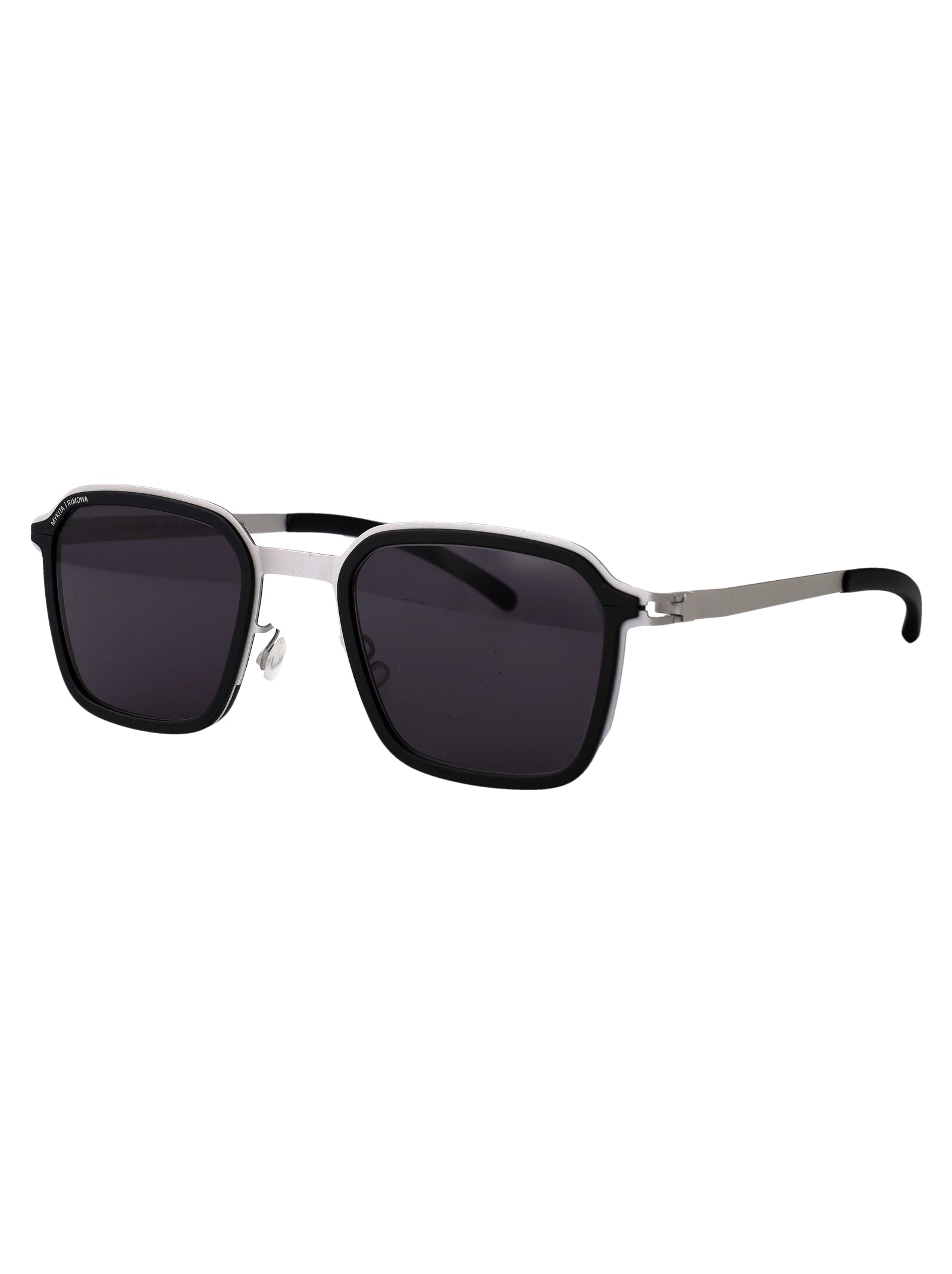 MYKITA Sleek Stainless Steel Sunglasses
