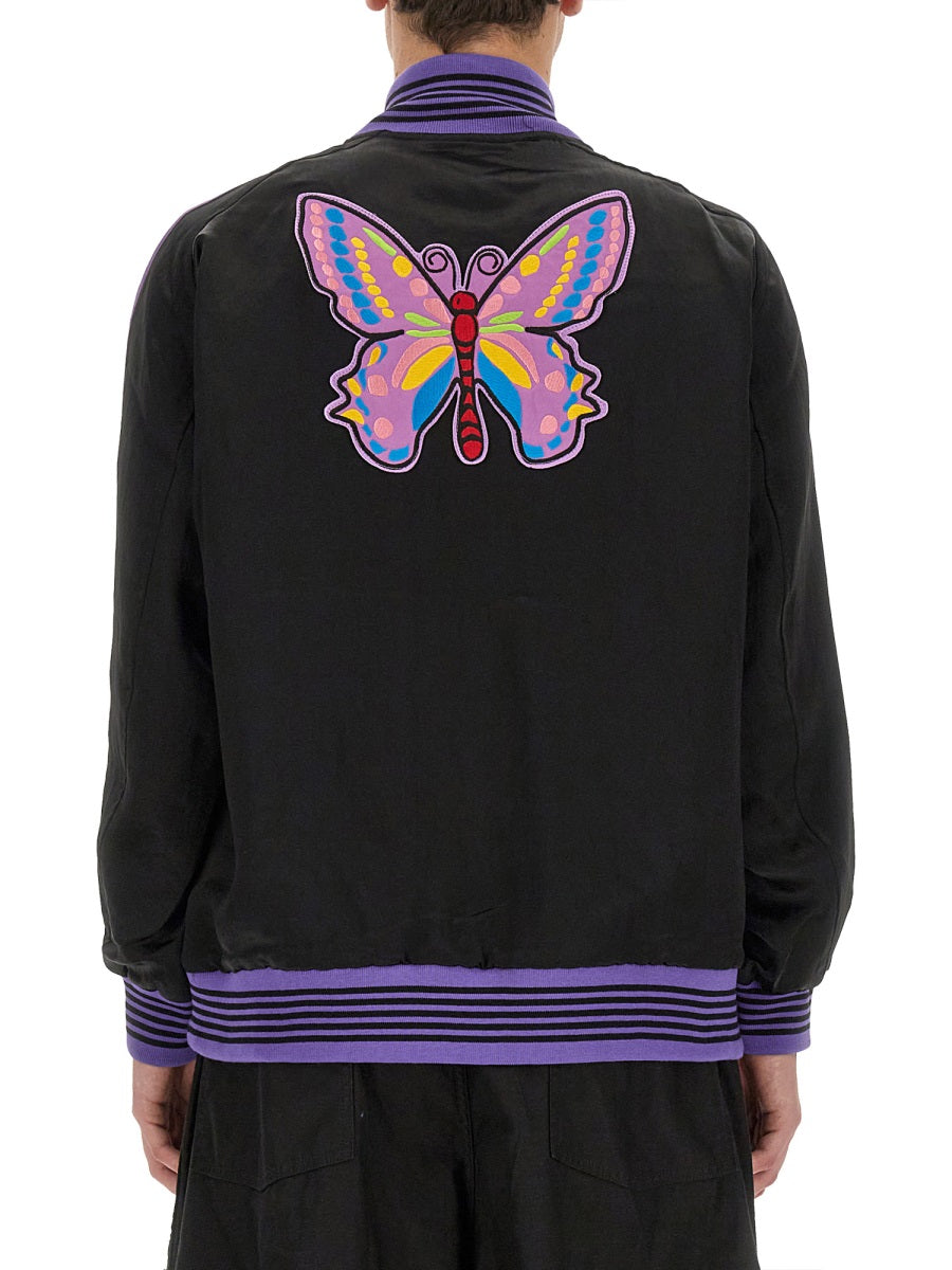 NEEDLES Comfort Fit Satin Jacket