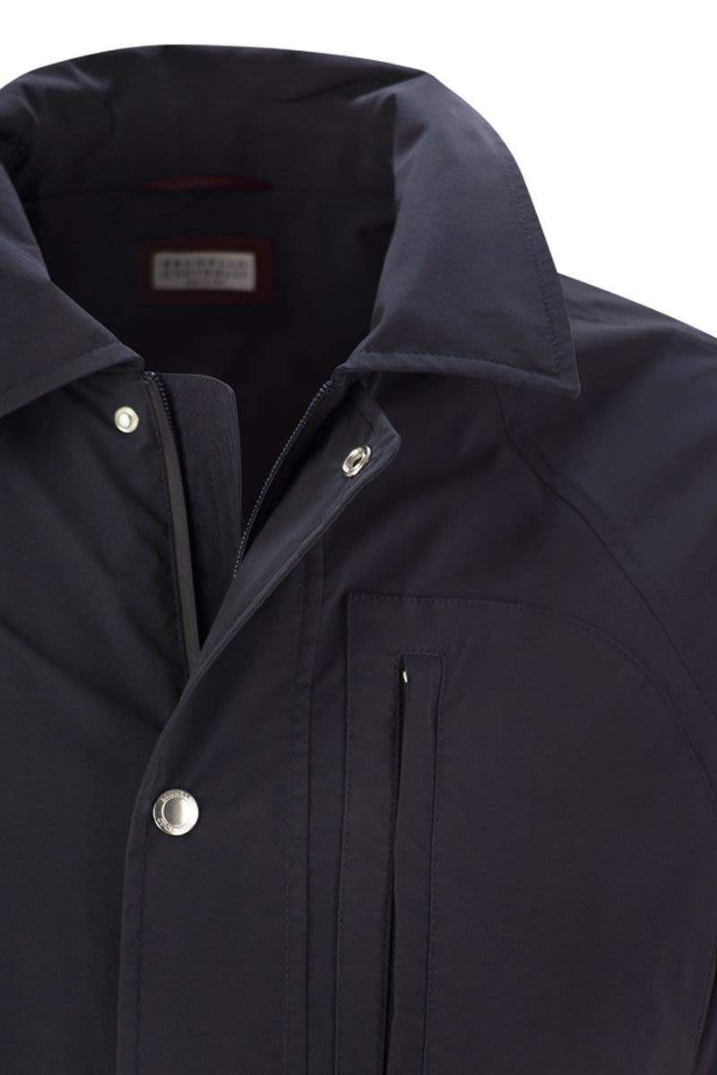 BRUNELLO CUCINELLI Waterproof Cotton Outerwear Jacket