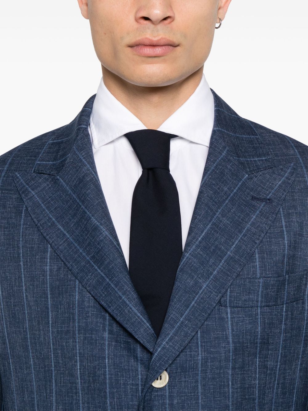 BRUNELLO CUCINELLI Wool Single-Breasted Suit for Men - SS25 Collection