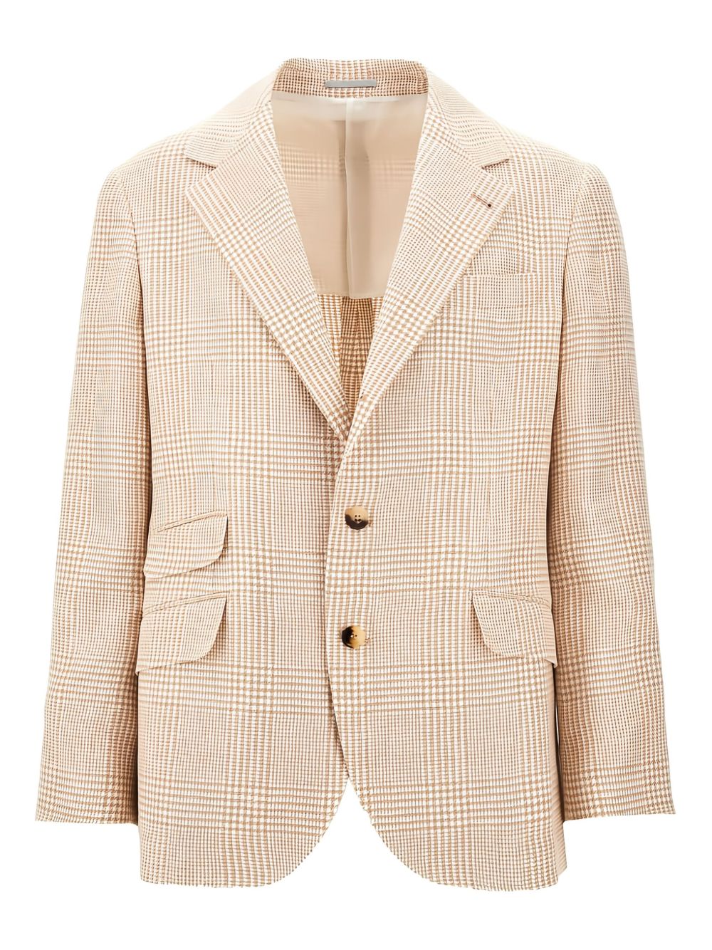BRUNELLO CUCINELLI Suit-Type Linen Jacket for Men - SS25