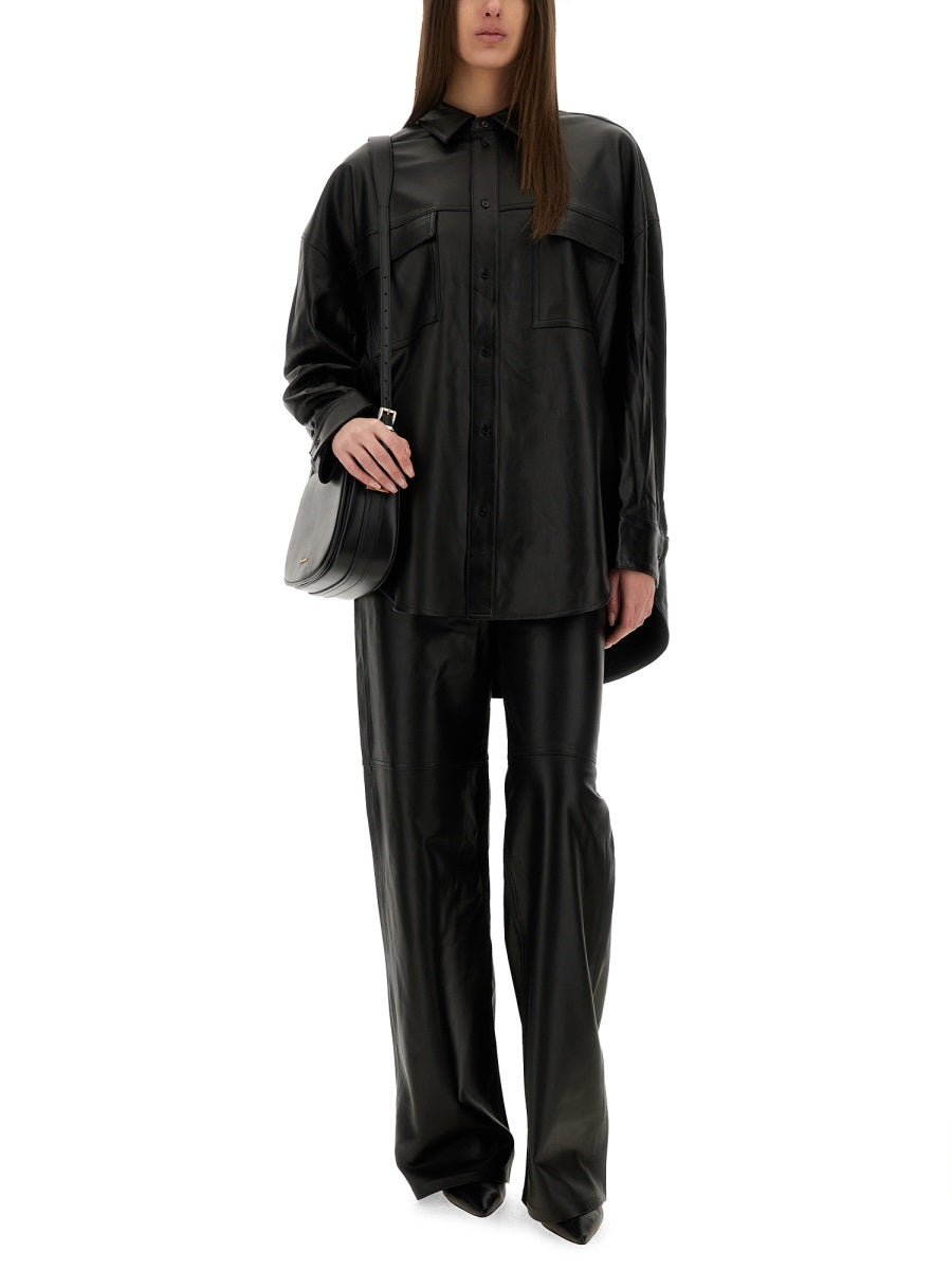 MICHAEL MICHAEL KORS Luxe Leather Pants - Size 2