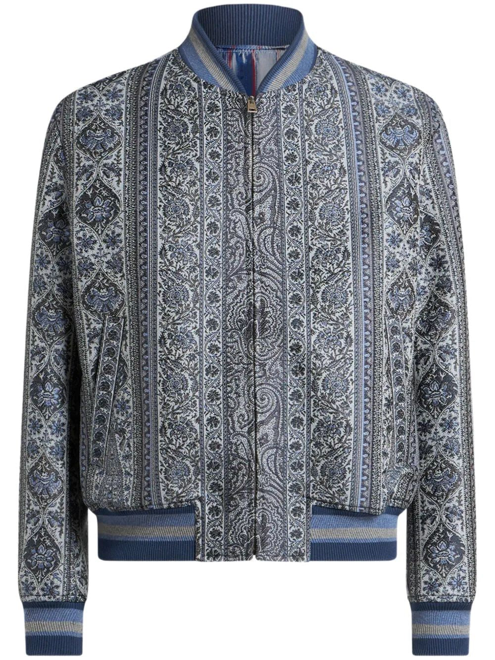 ETRO Floral Jacquard Bomber Jacket
