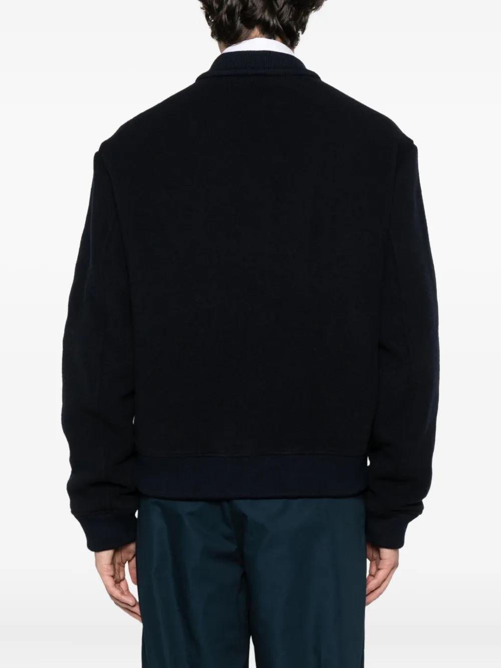 ETRO Embroidered Zip-Up Bomber Jacket - FW25