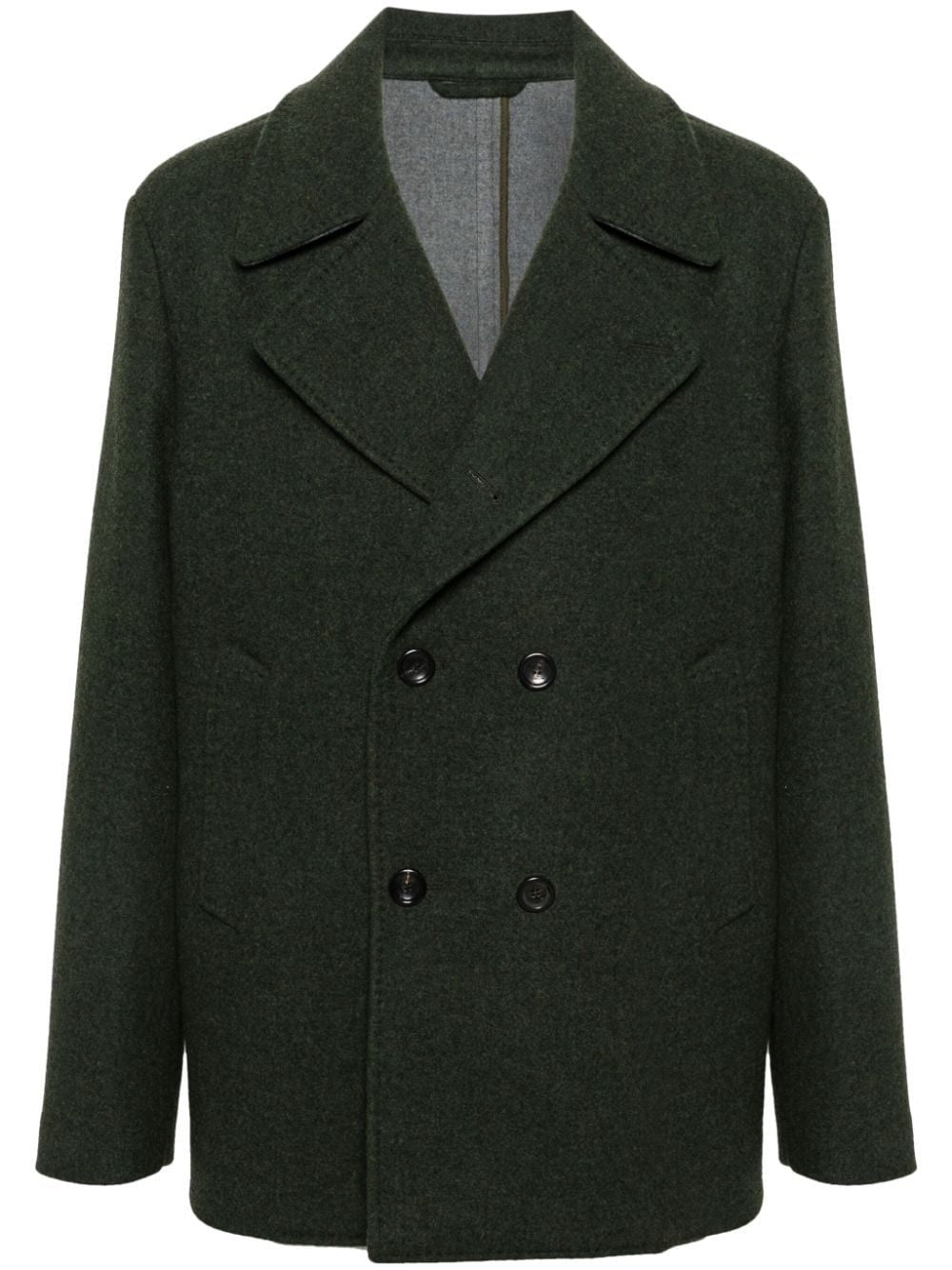 ETRO Stylish Peacoat with Welt Pockets and Sleeves