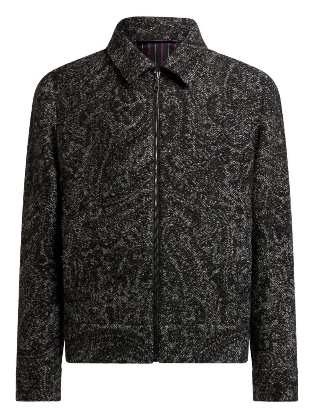 ETRO Shirt Collar Bomber Jacket for Men