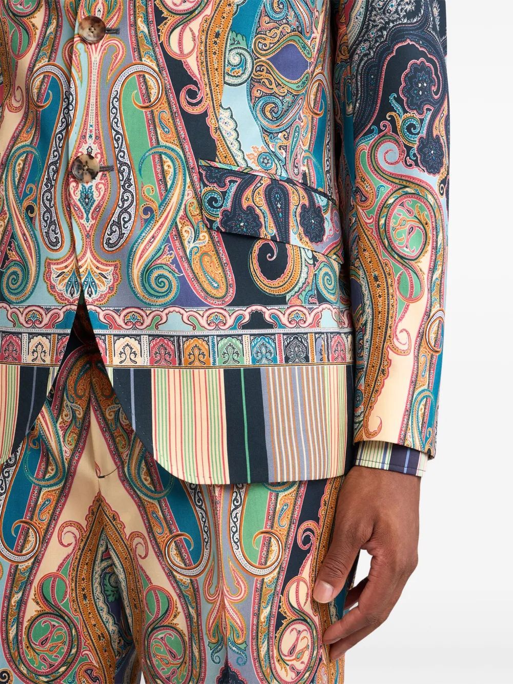 ETRO Men's Paisley Print Blazer