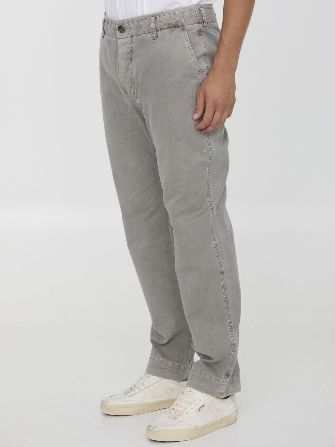 JAMES PERSE Rigid Canvas Pants for Men - Regular Fit