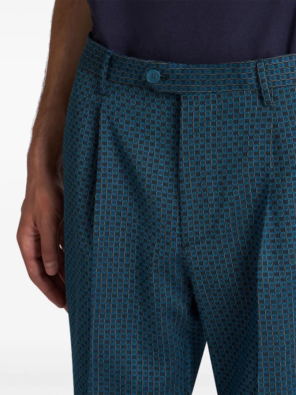 ETRO Embroidered Trousers for Men - SS25 Collection