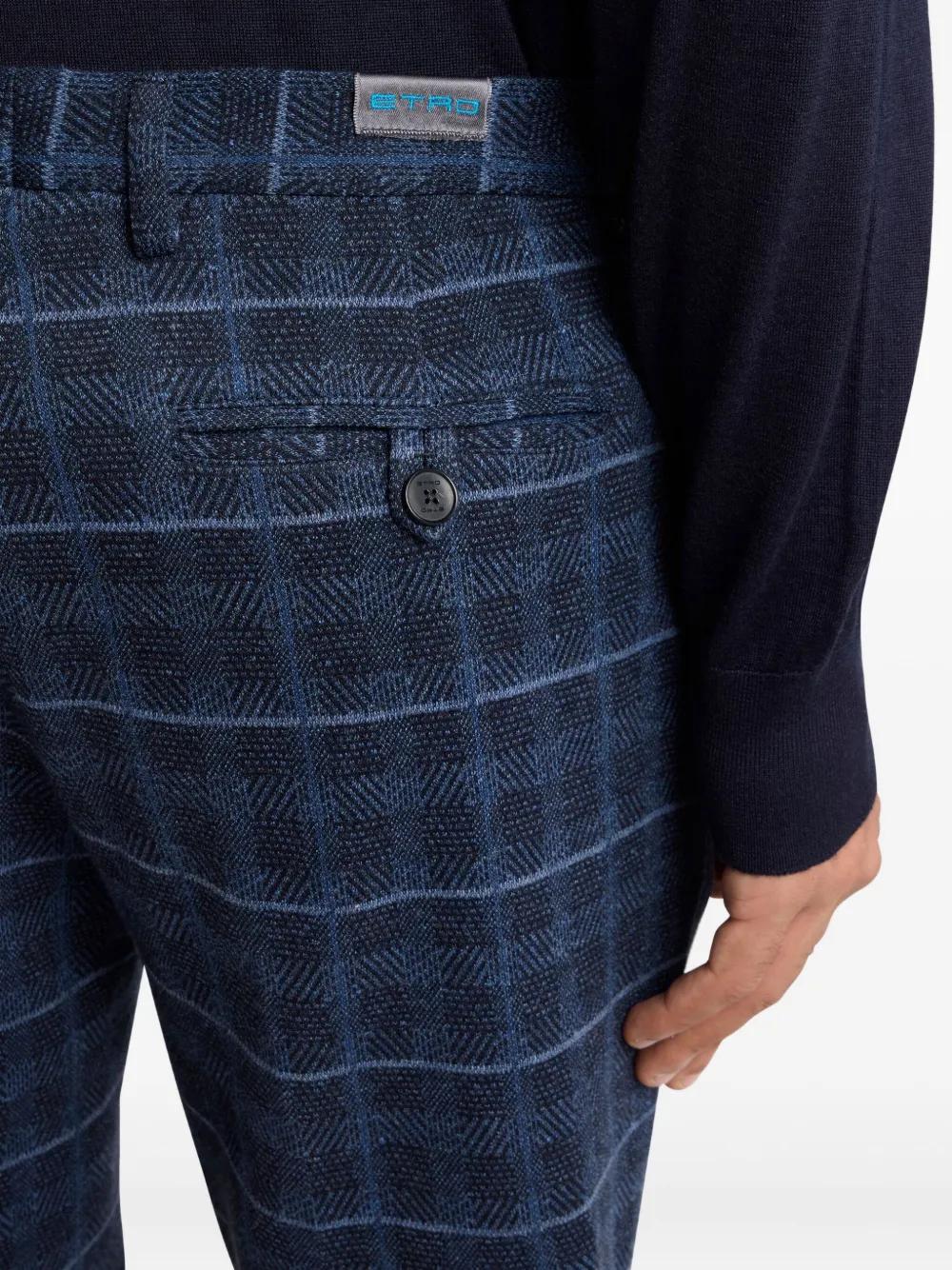 ETRO Stylish Regular Fit Trousers for Men - FW25