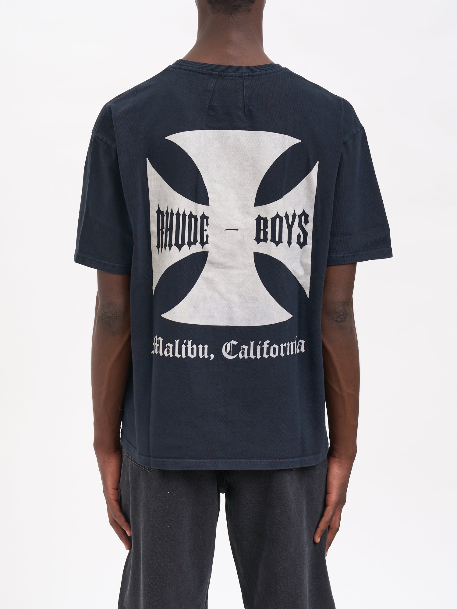 RHUDE Classic Crewneck Graphic T-Shirt - Size M