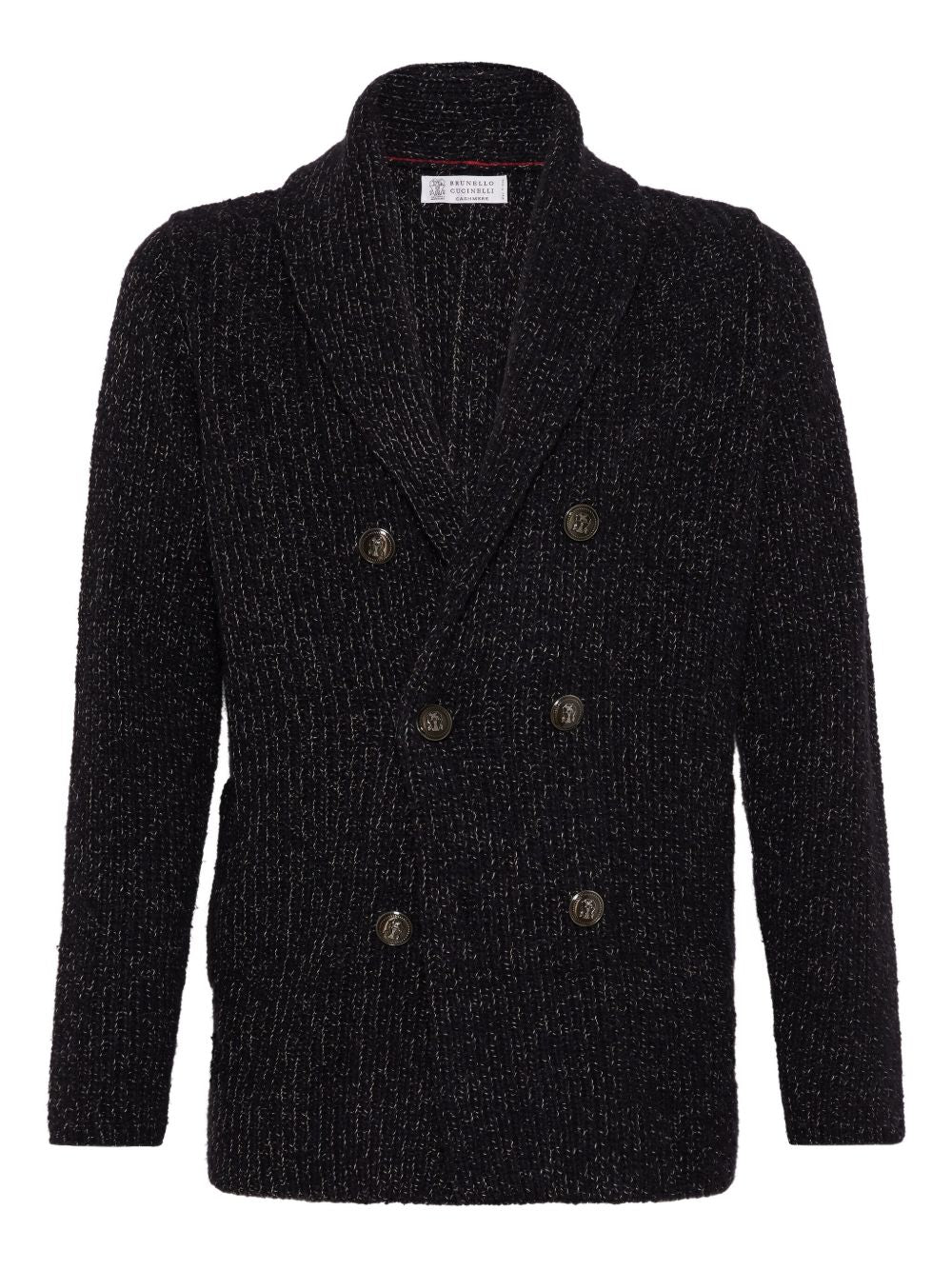 BRUNELLO CUCINELLI Double-Breasted Wool Cashmere Jacket for Men